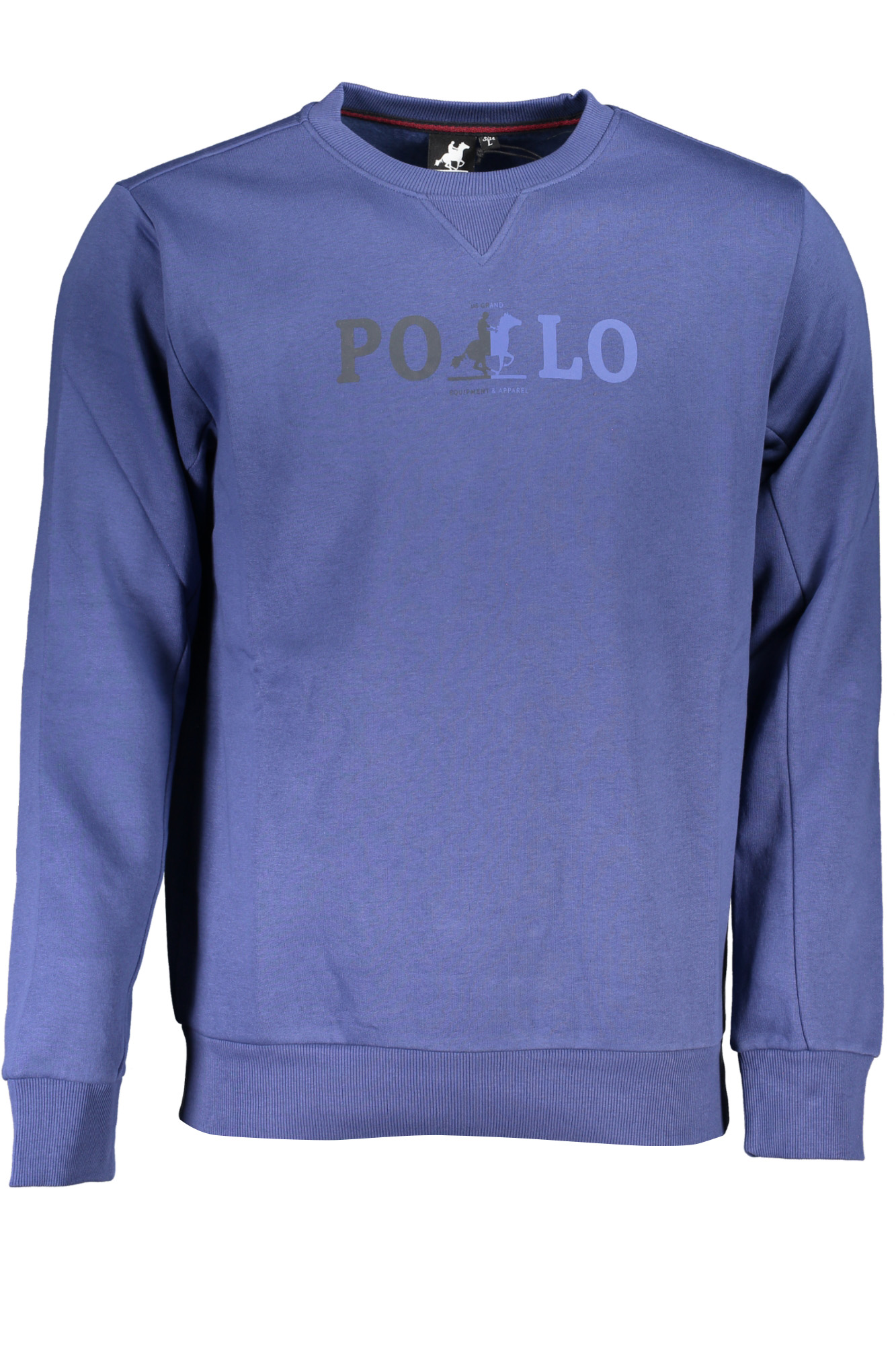 US GRAND POLO MENS BLUE ZIPLESS SWEATSHIRT