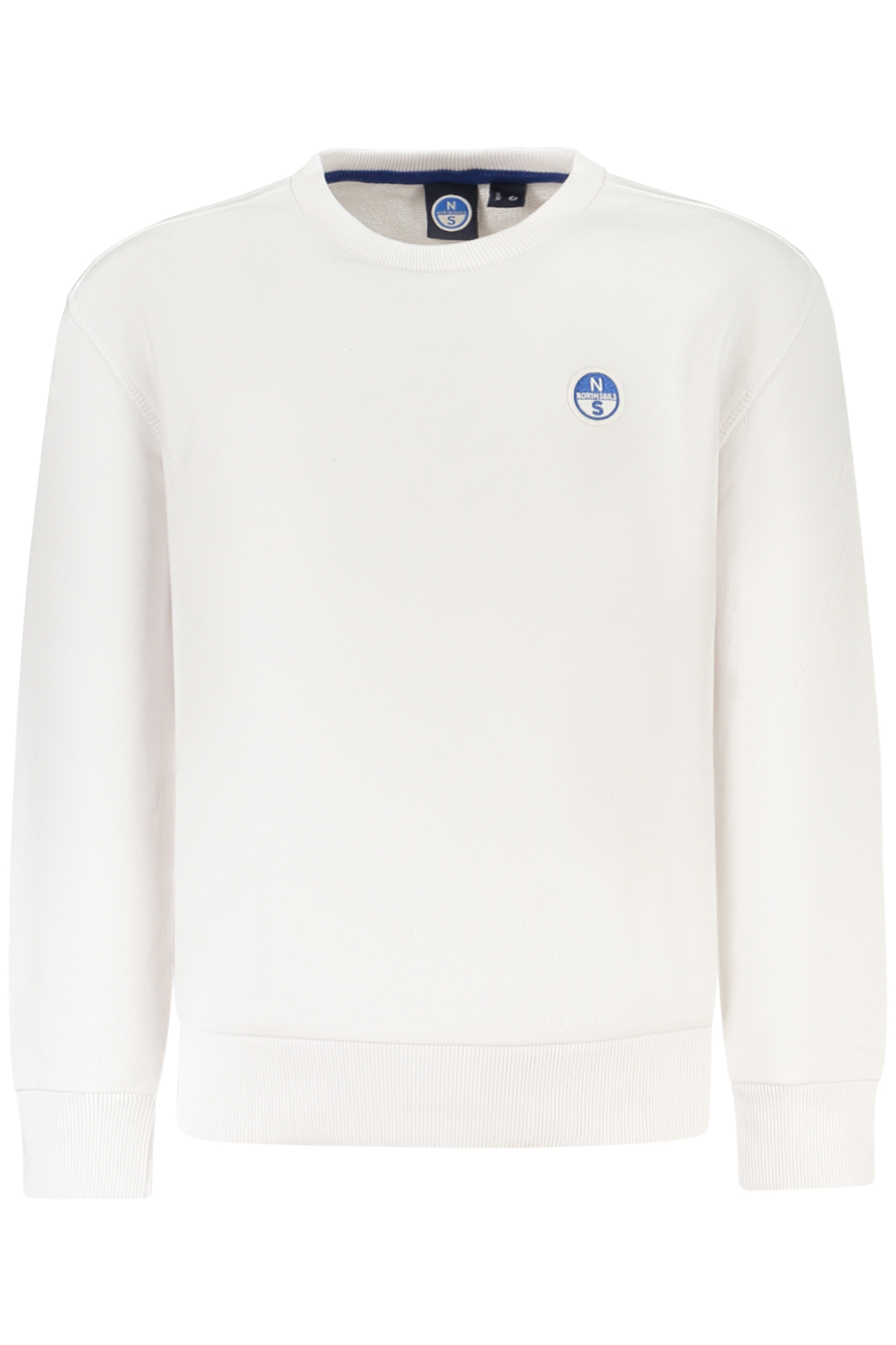 NORTH SAILS CHILDREN'S ZIP-UP SWEATSHIRT WHITE