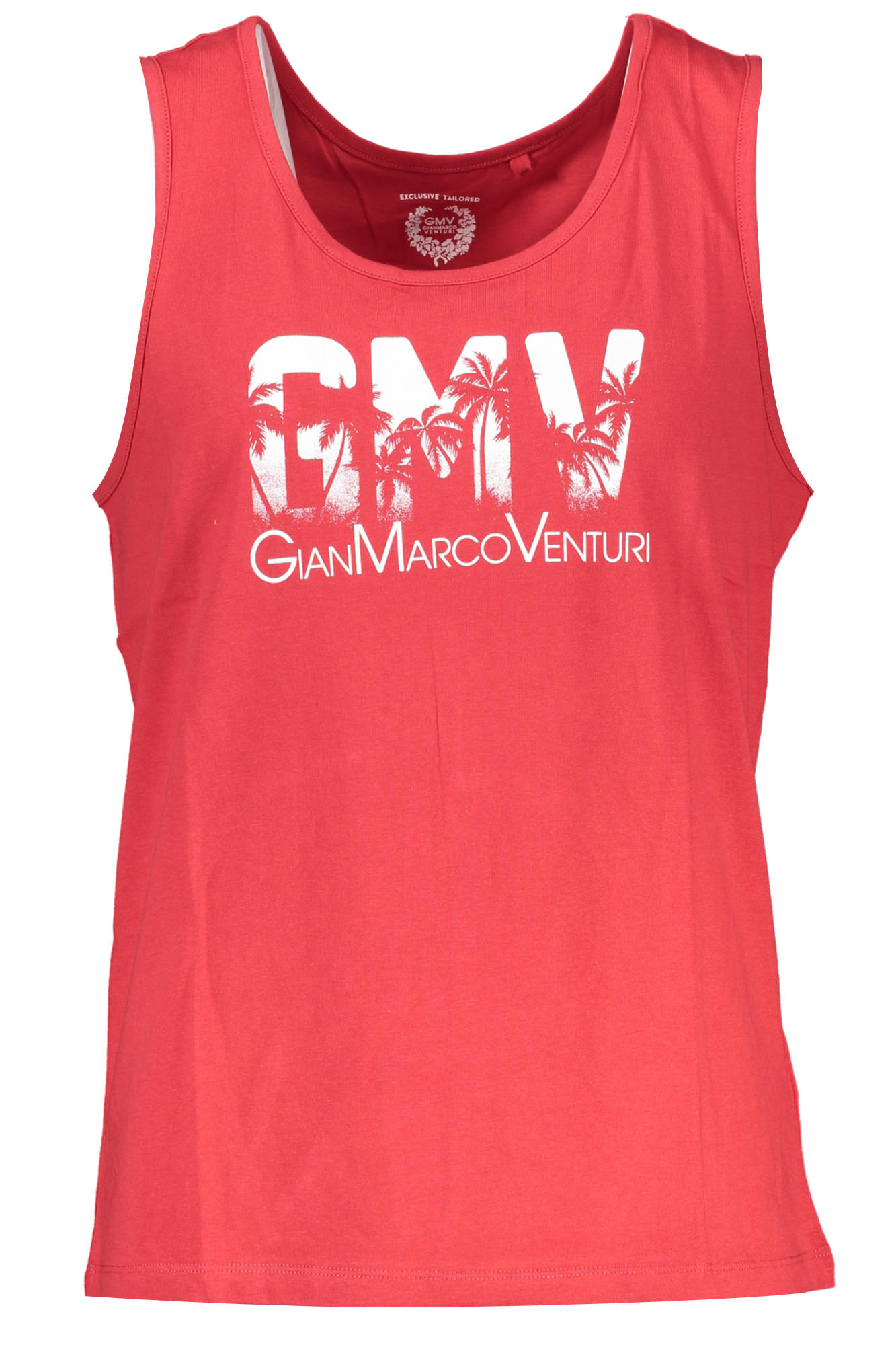GIAN MARCO VENTURI MENS RED TANK TOP