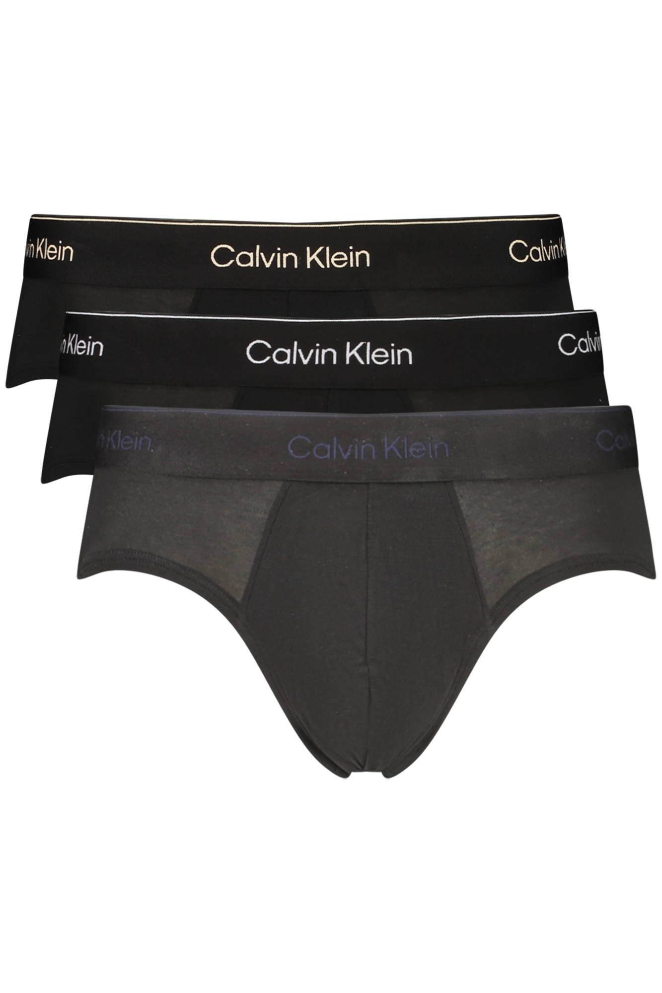 Calvin Klein pánske slipy čierne
