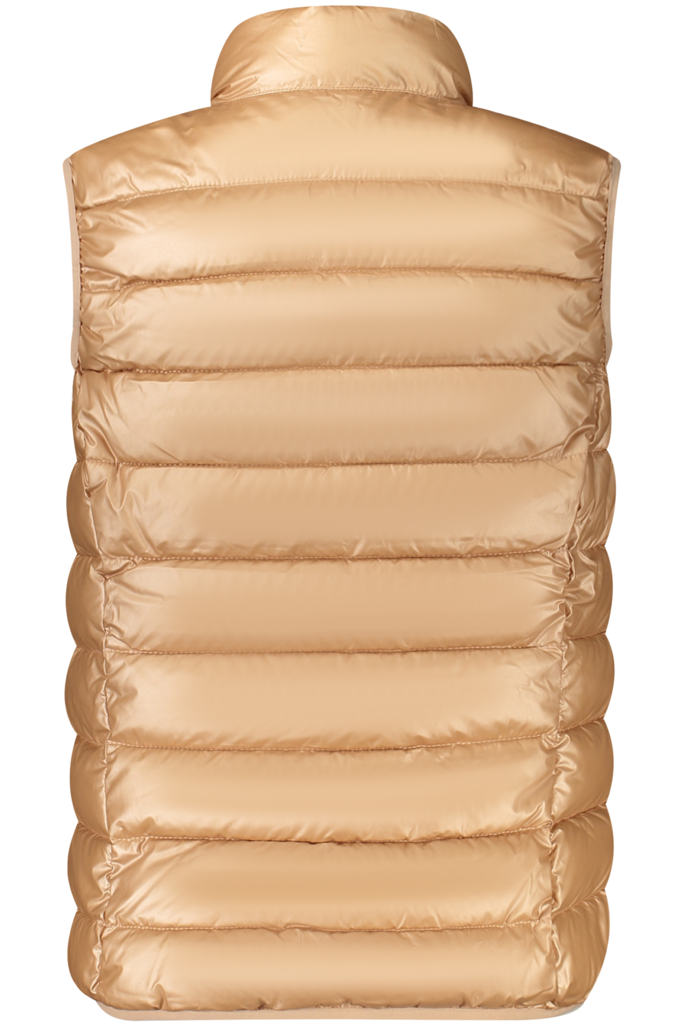 Vestă matlasată aurie