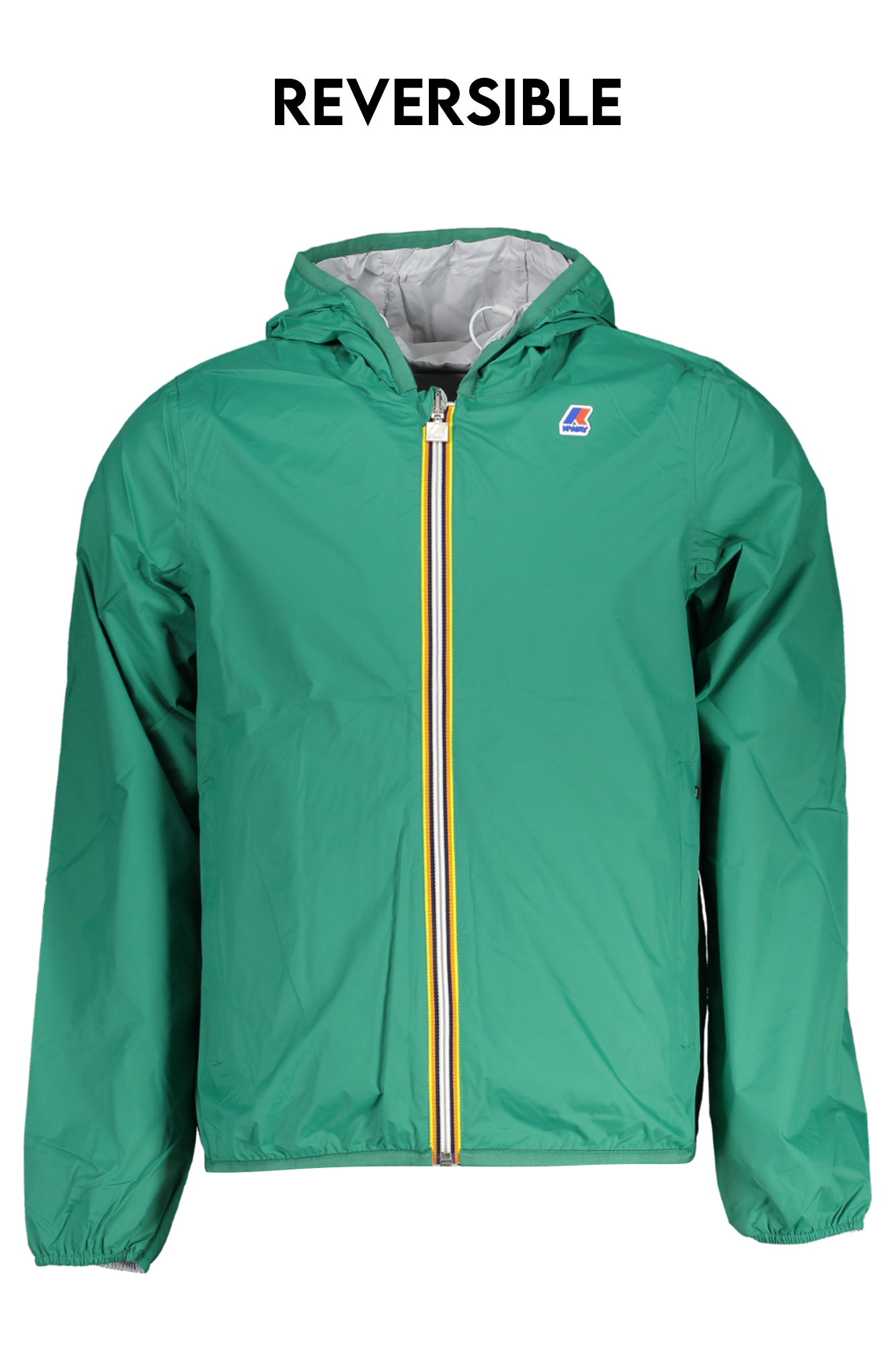 K-WAY GREEN MEN'S SPORTS JACKET