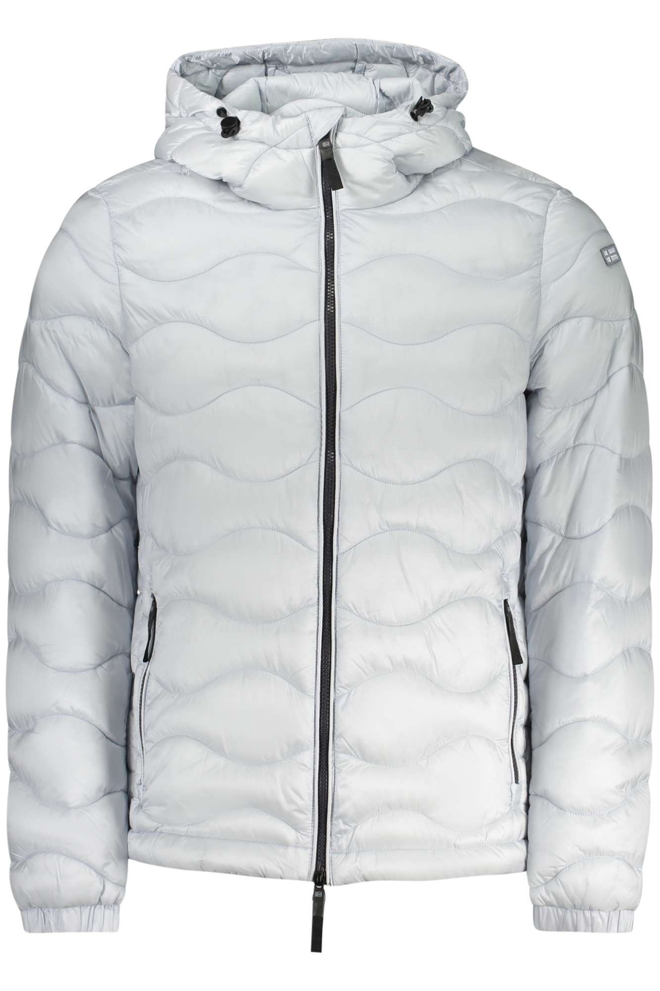 Pánská prošívaná bunda s kapucí