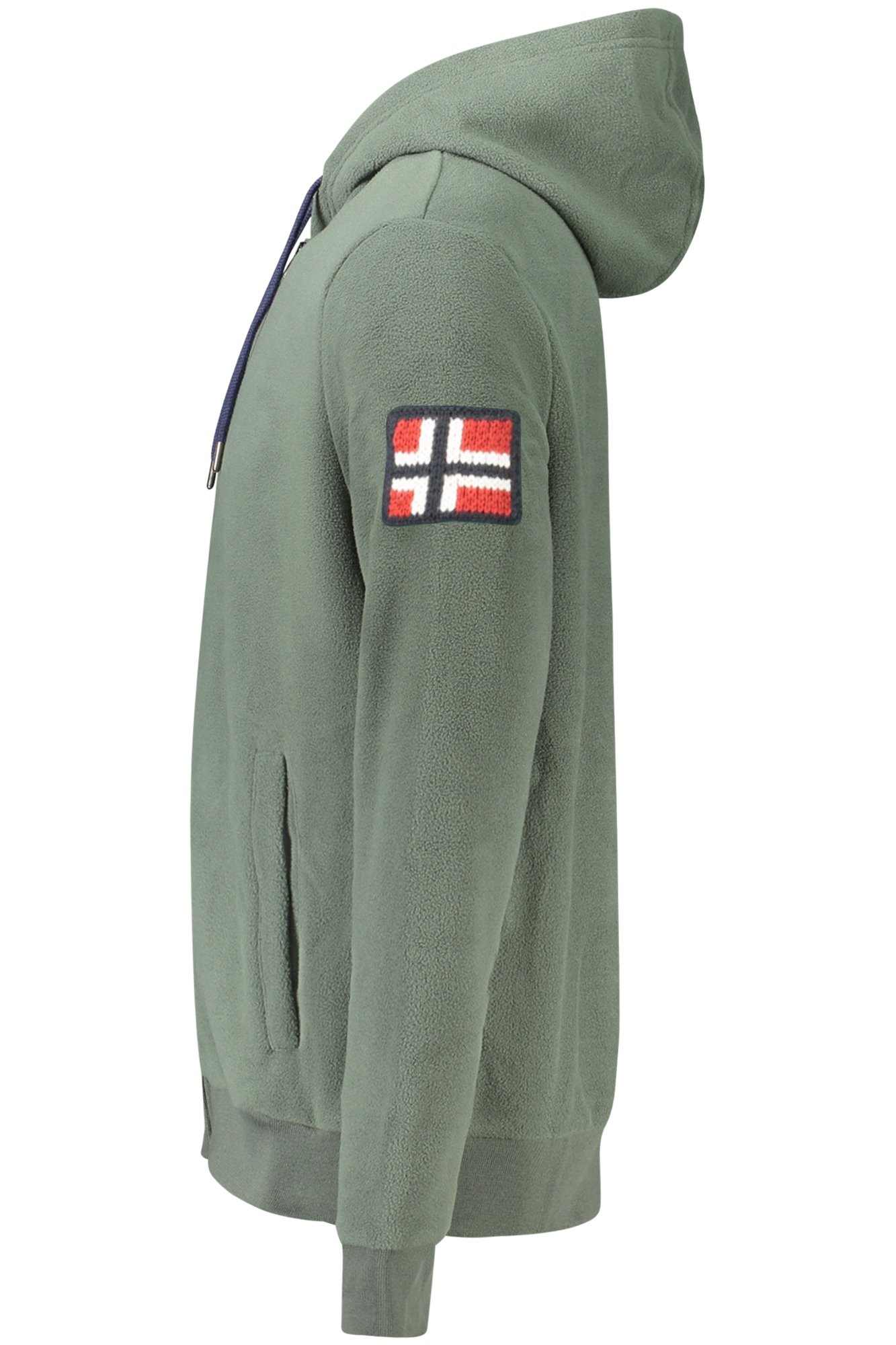 Hanorac verde pentru bărbați