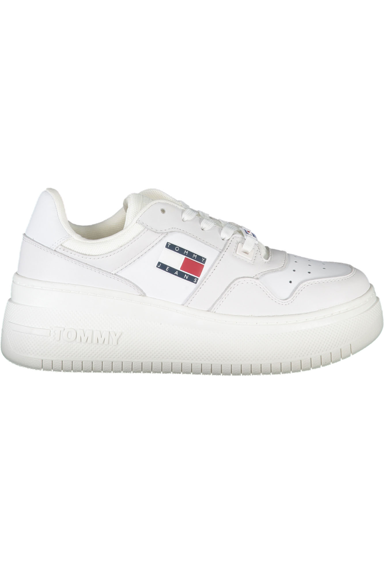 TOMMY HILFIGER WHITE WOMENS SPORTS SHOES