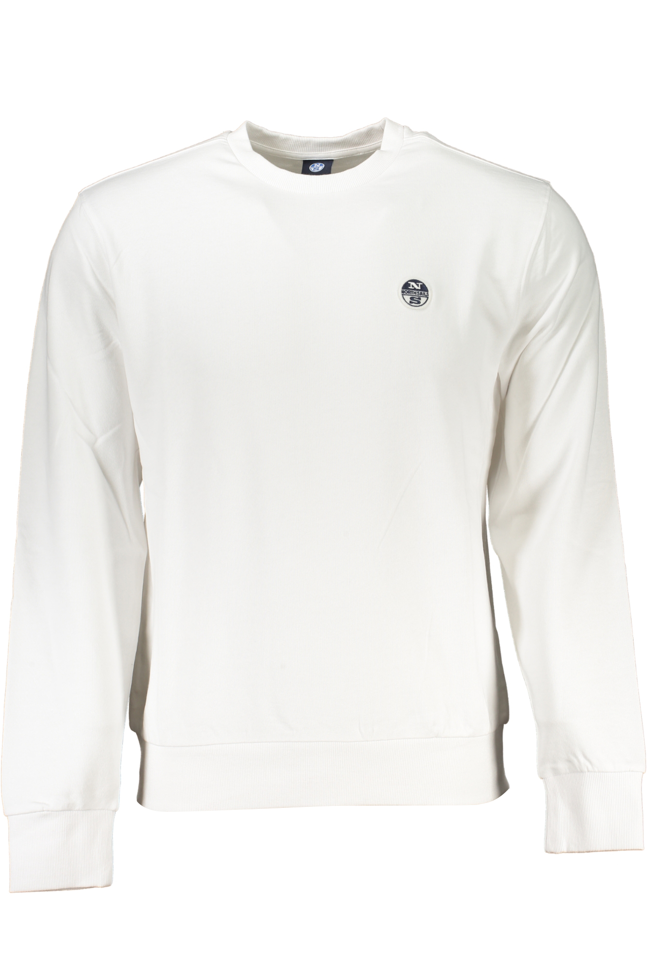 NORTH SAILS MENS WHITE ZIPLESS SWEATSHIRT