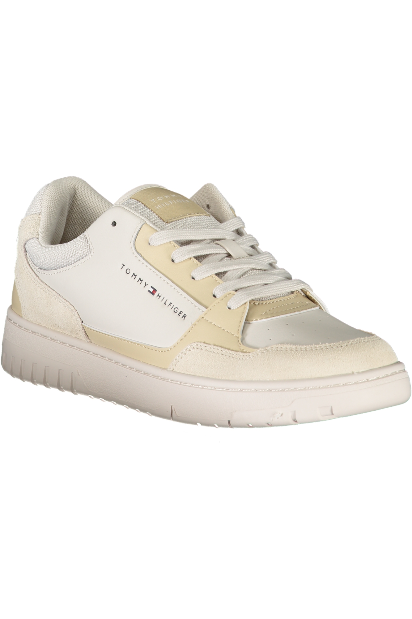 TOMMY HILFIGER BEIGE MEN'S SPORTS SHOES