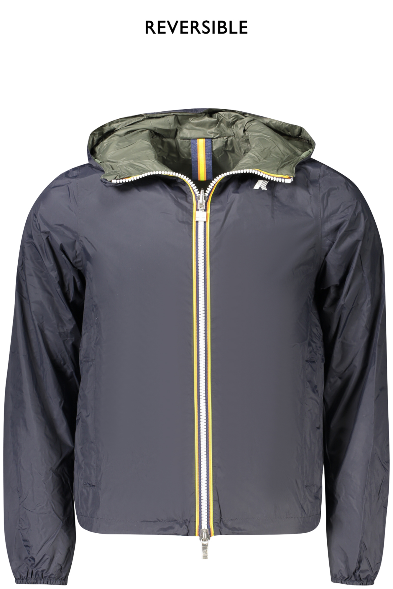 K-WAY MEN'S SPORTS JACKET BLUE
