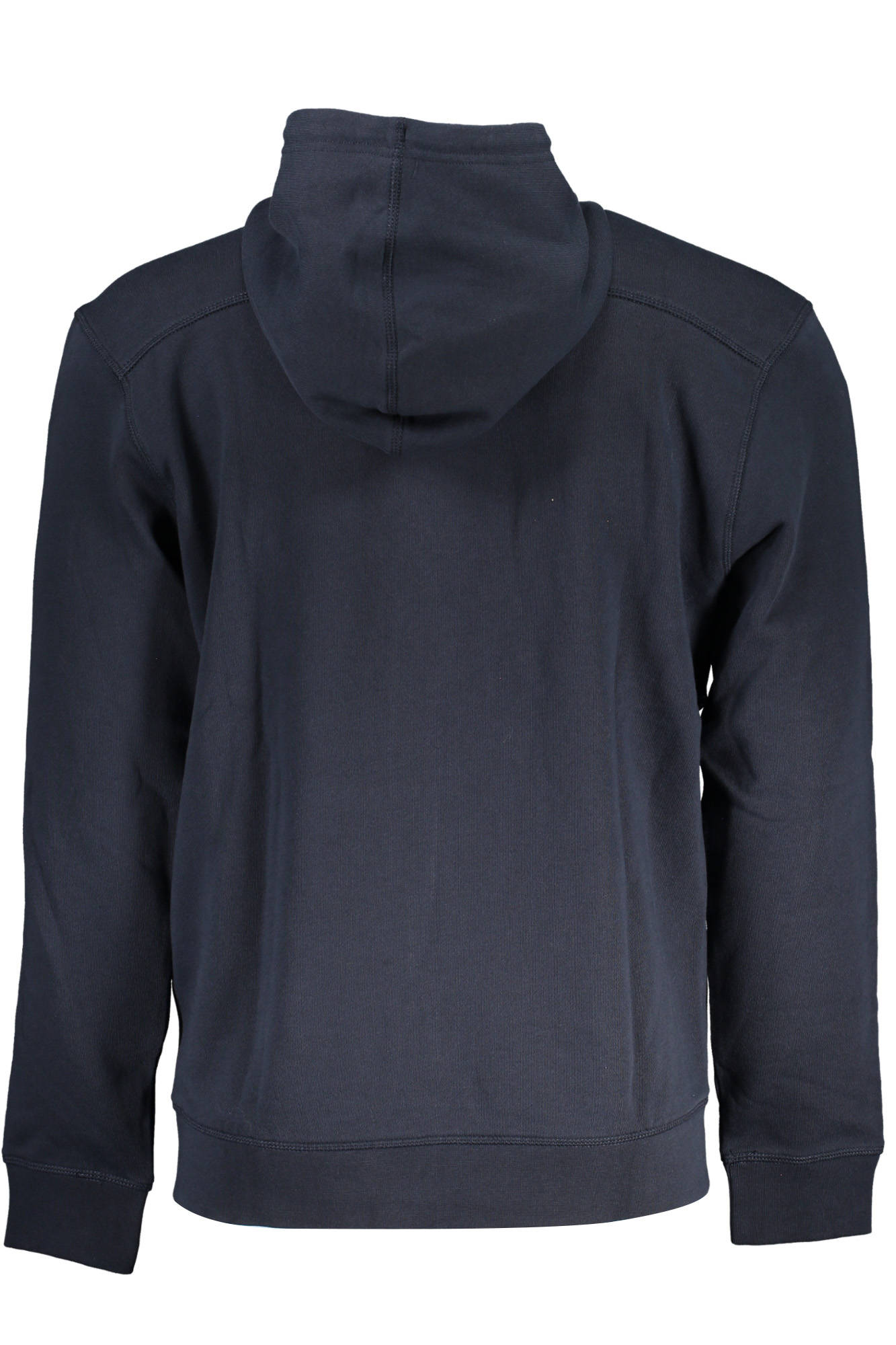 HUGO BOSS MEN'S BLUE ZIPPED SWEATSHIRT