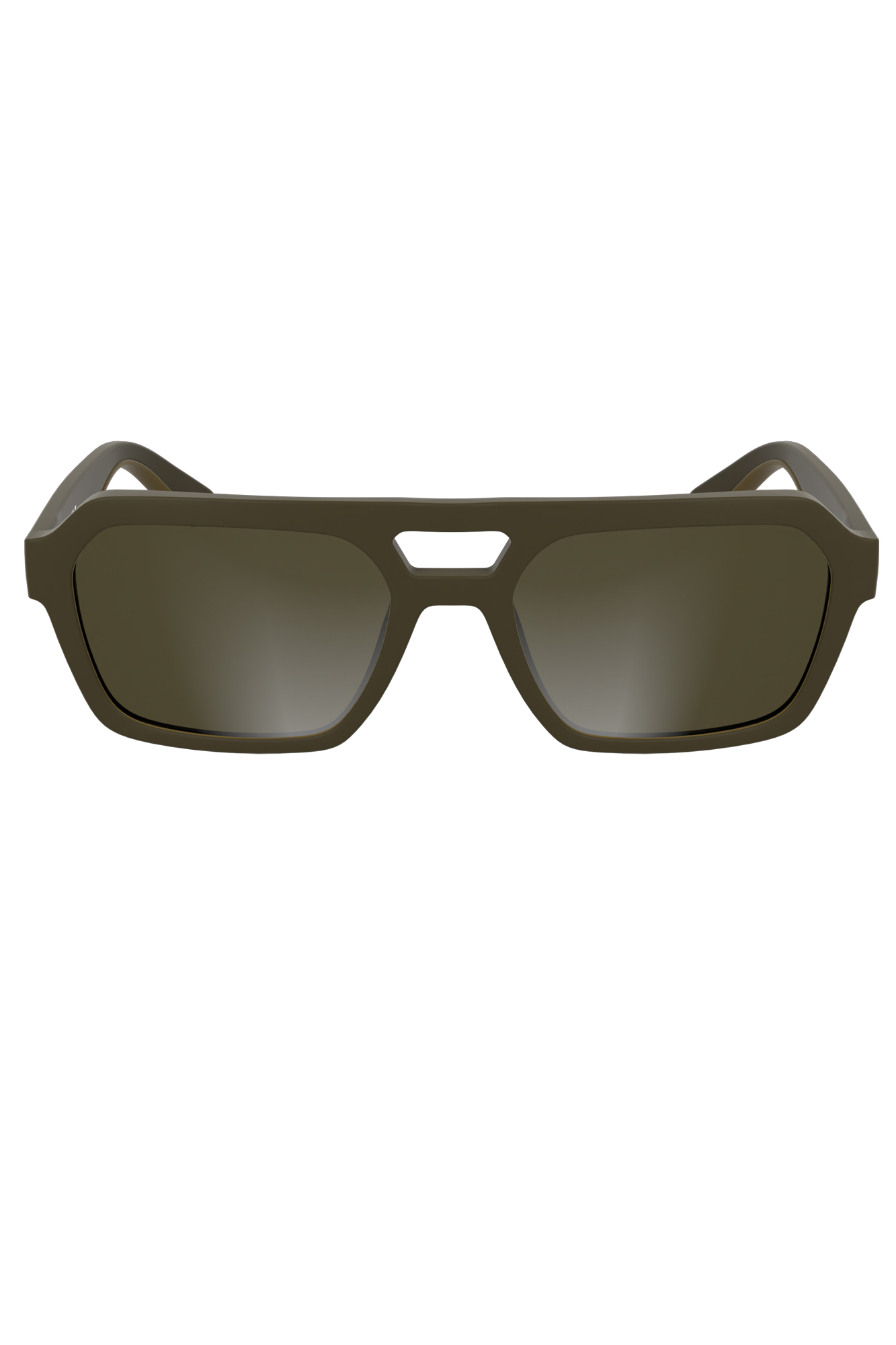 CALVIN KLEIN MEN'S SUNGLASSES BROWN