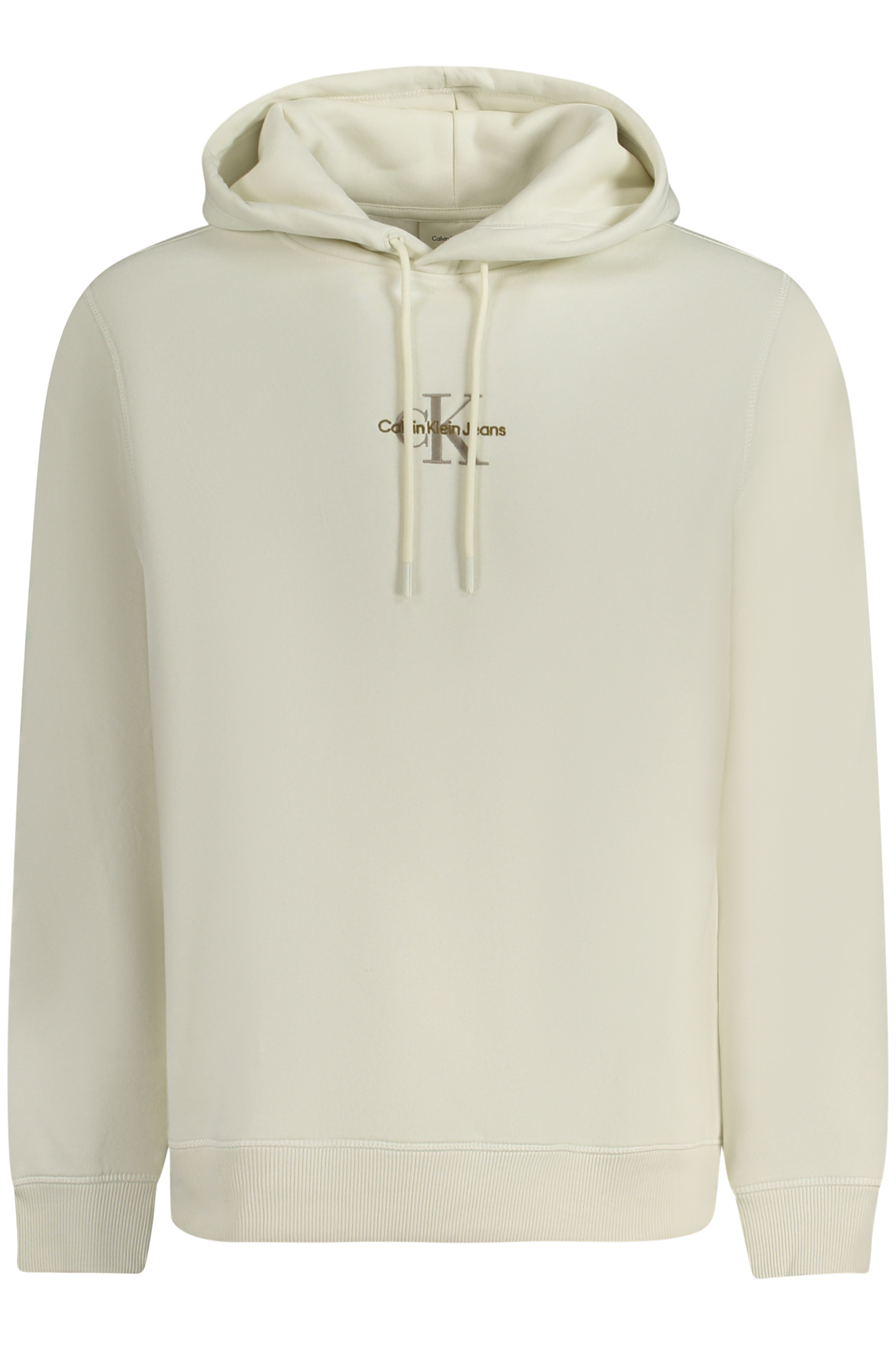 CALVIN KLEIN MEN&#039;S ZIP-UP SWEATSHIRT WHITE