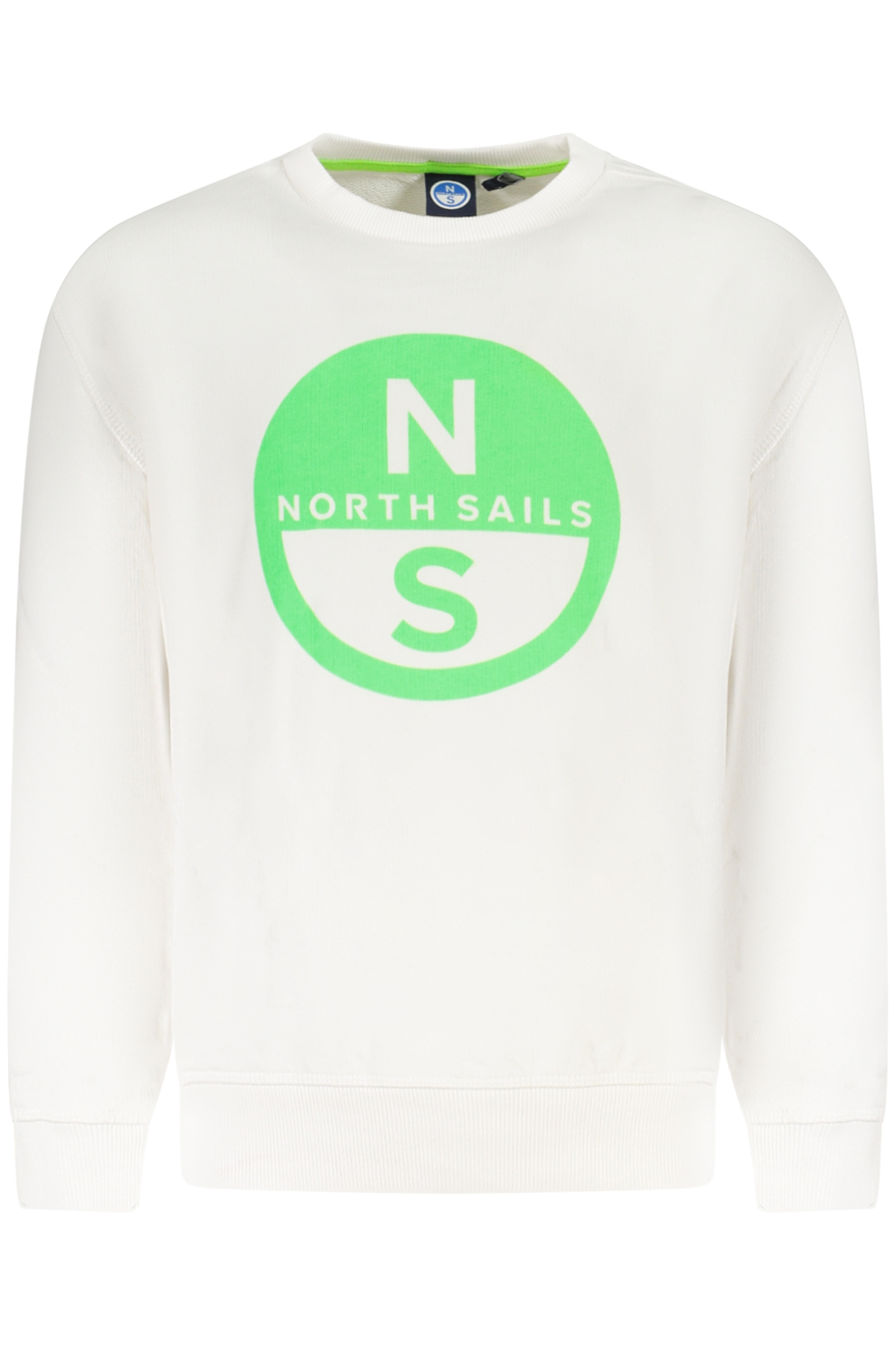 NORTH SAILS CHILDRENS ZIP-UP SWEATSHIRT WHITE