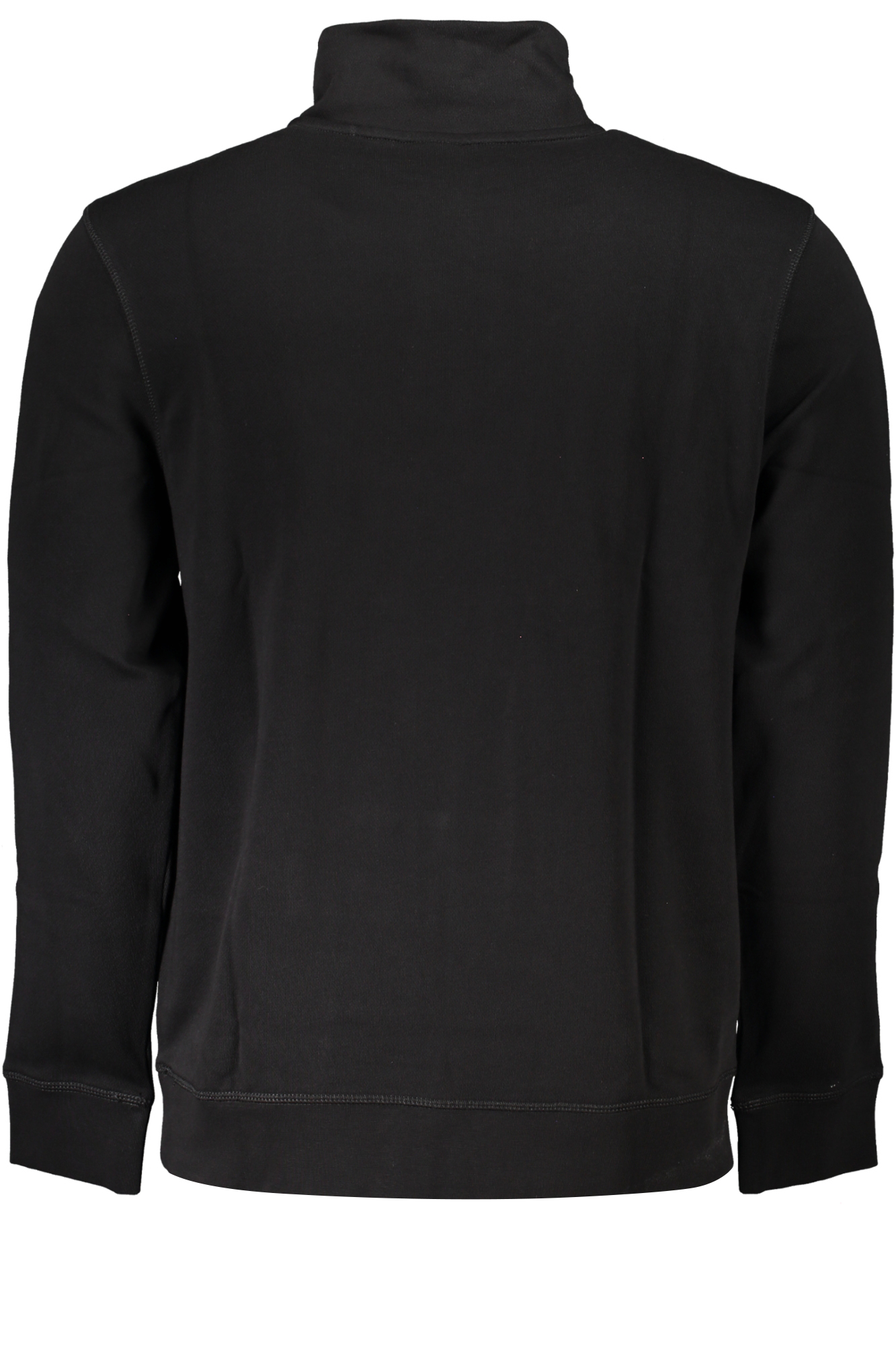 HUGO BOSS MEN&#039;S BLACK ZIP SWEATSHIRT