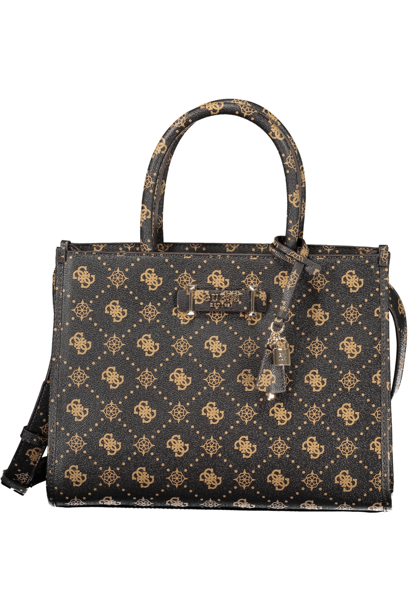 Hnedá kabelka GUESS JEANS