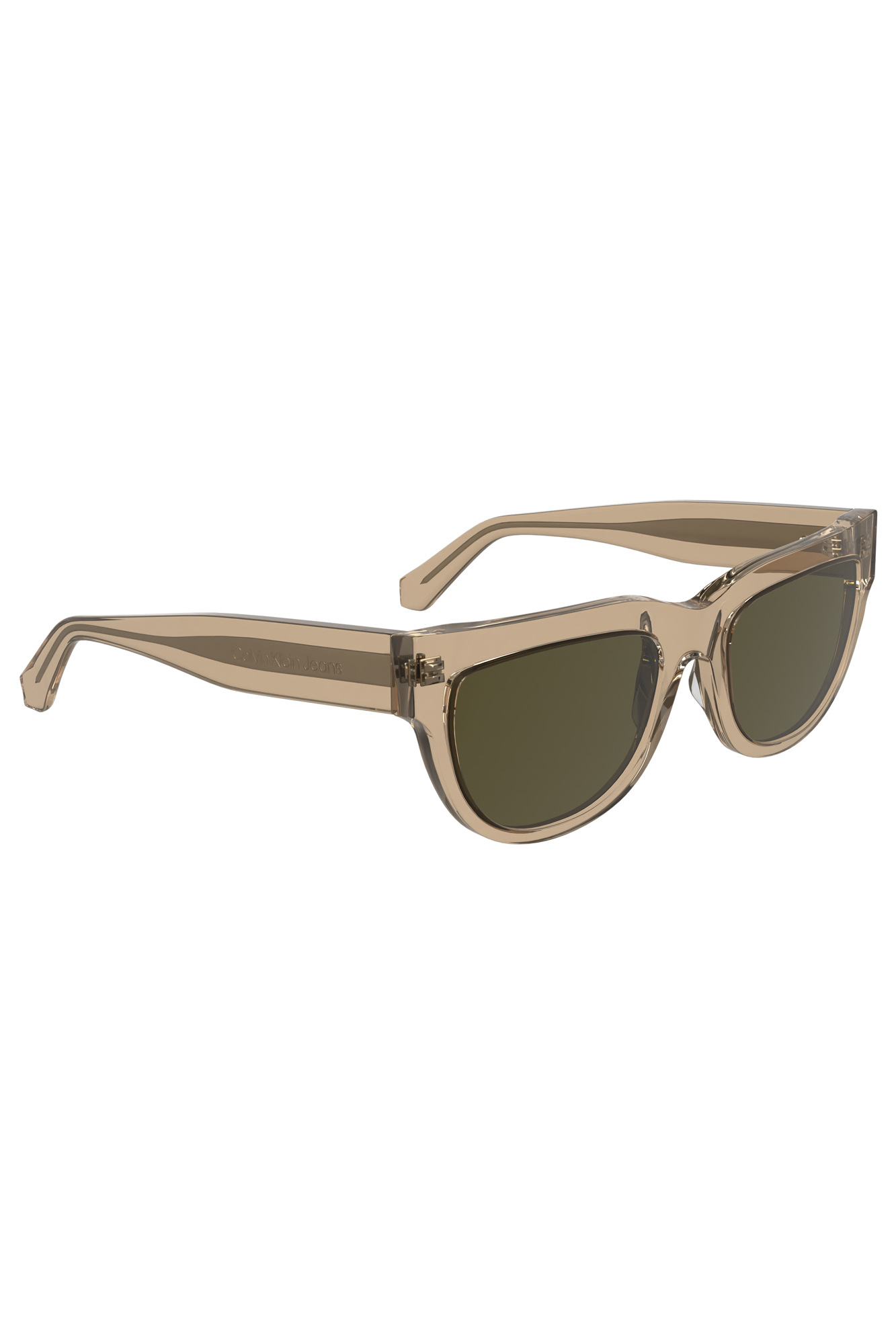 CALVIN KLEIN WOMEN&#039;S SUNGLASSES BROWN