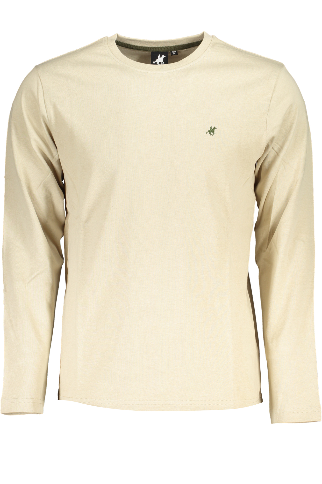US GRAND POLO MEN'S LONG SLEEVE T-SHIRT BEIGE