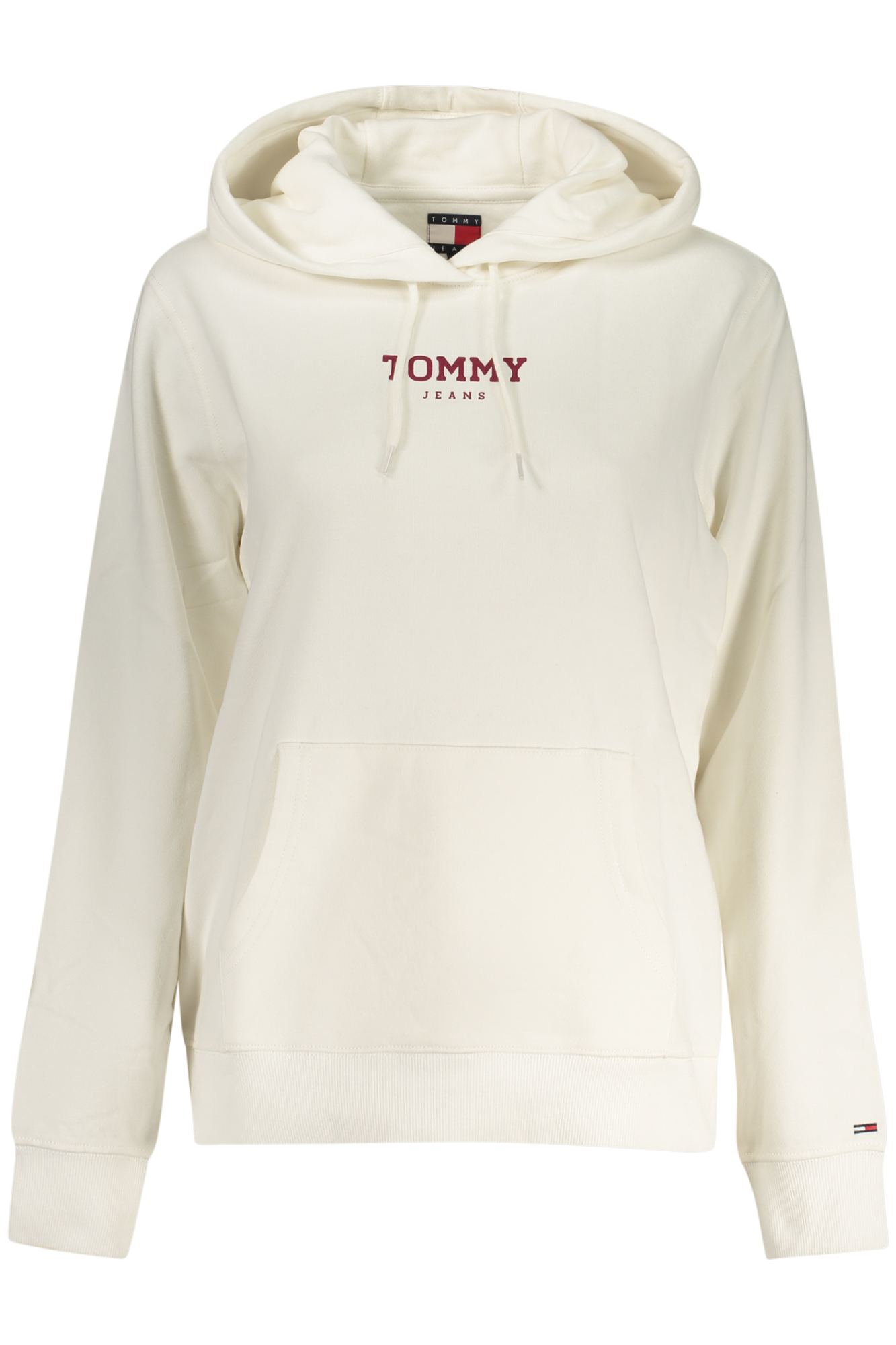 Biela mikina s kapucňou Tommy Hilfiger
