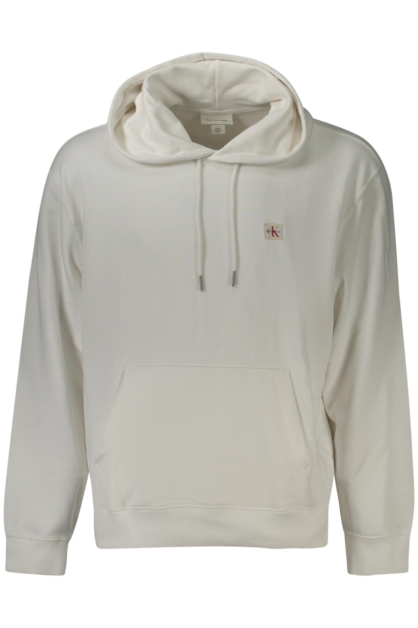 CALVIN KLEIN MEN&#039;S ZIP-UP SWEATSHIRT WHITE