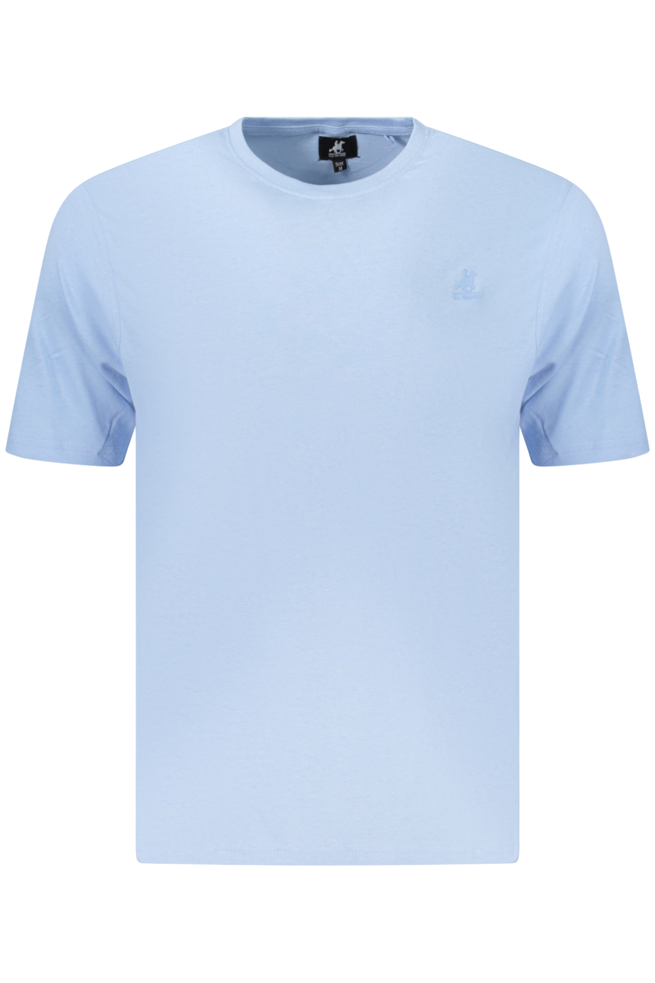 Мъжка синя тениска с къс ръкав