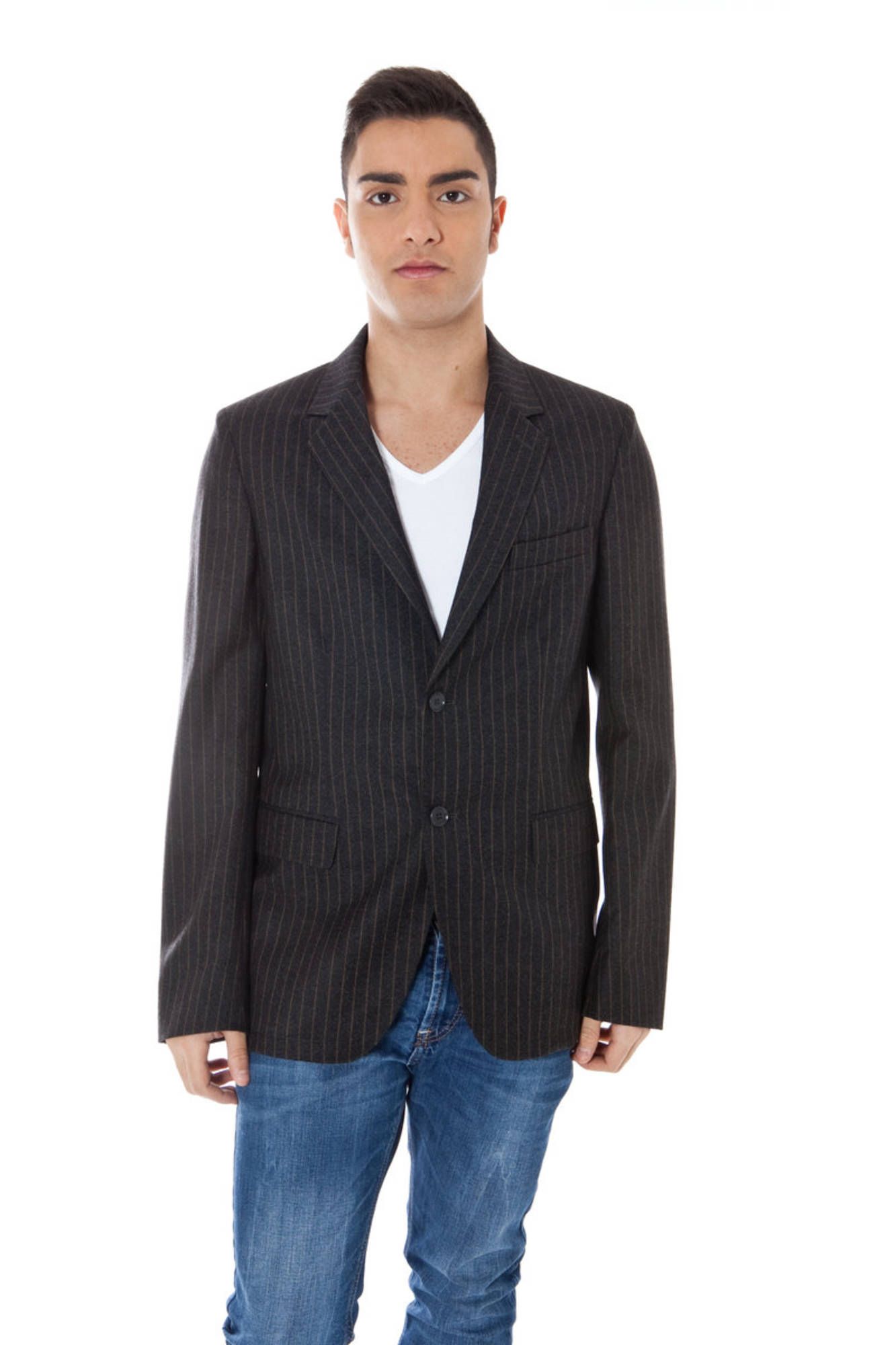 CALVIN KLEIN GRAY MEN&#039;S CLASSIC JACKET