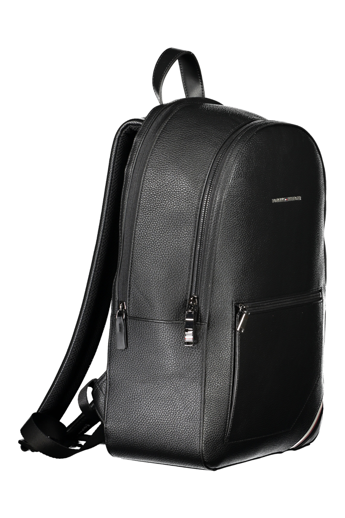 TOMMY HILFIGER MEN&#039;S BLACK BACKPACK