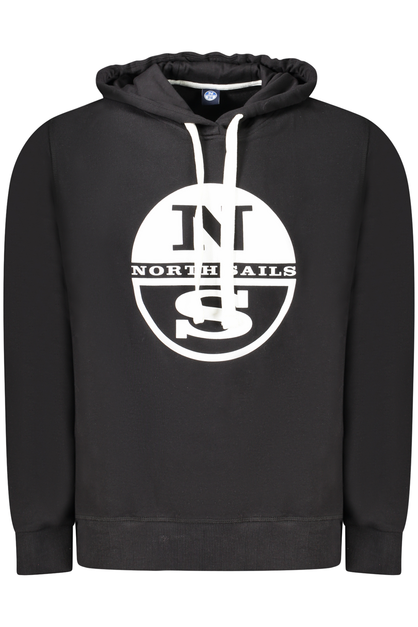 NORTH SAILS MENS BLACK ZIP-UP SWEATSHIRT