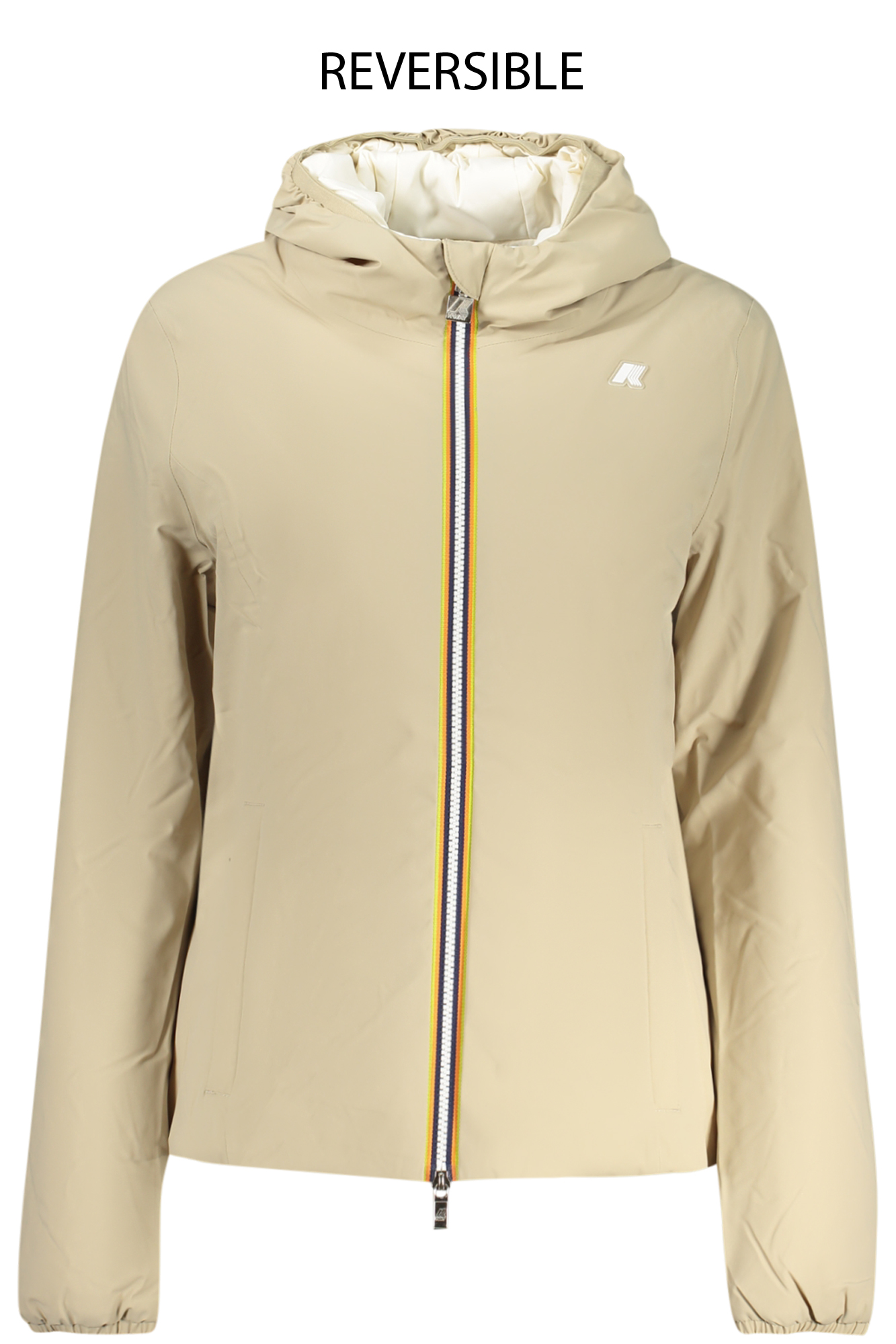 K-WAY WOMEN'S BEIGE JACKET