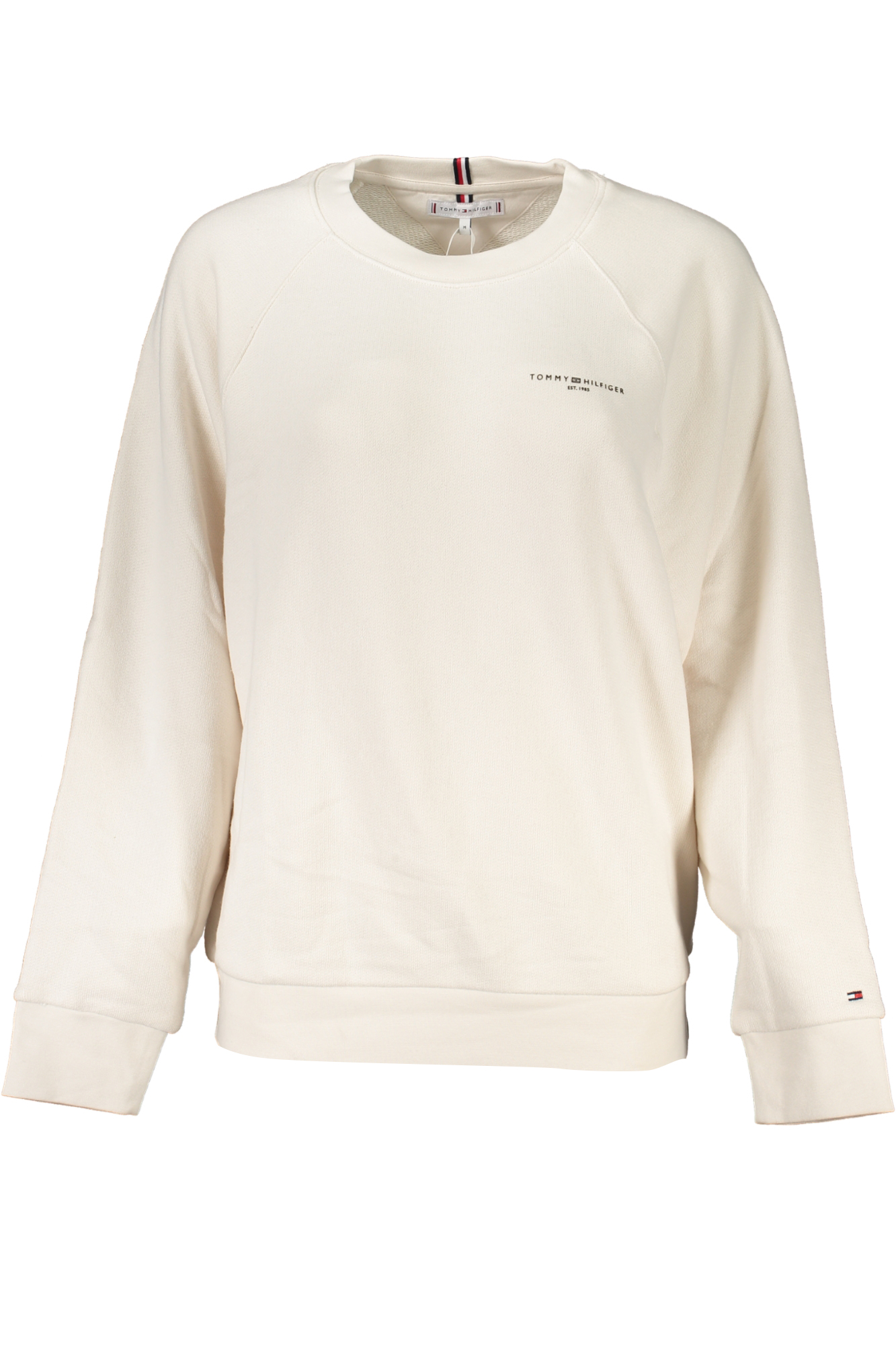 TOMMY HILFIGER WOMEN&#039;S ZIPLESS SWEATSHIRT BEIGE