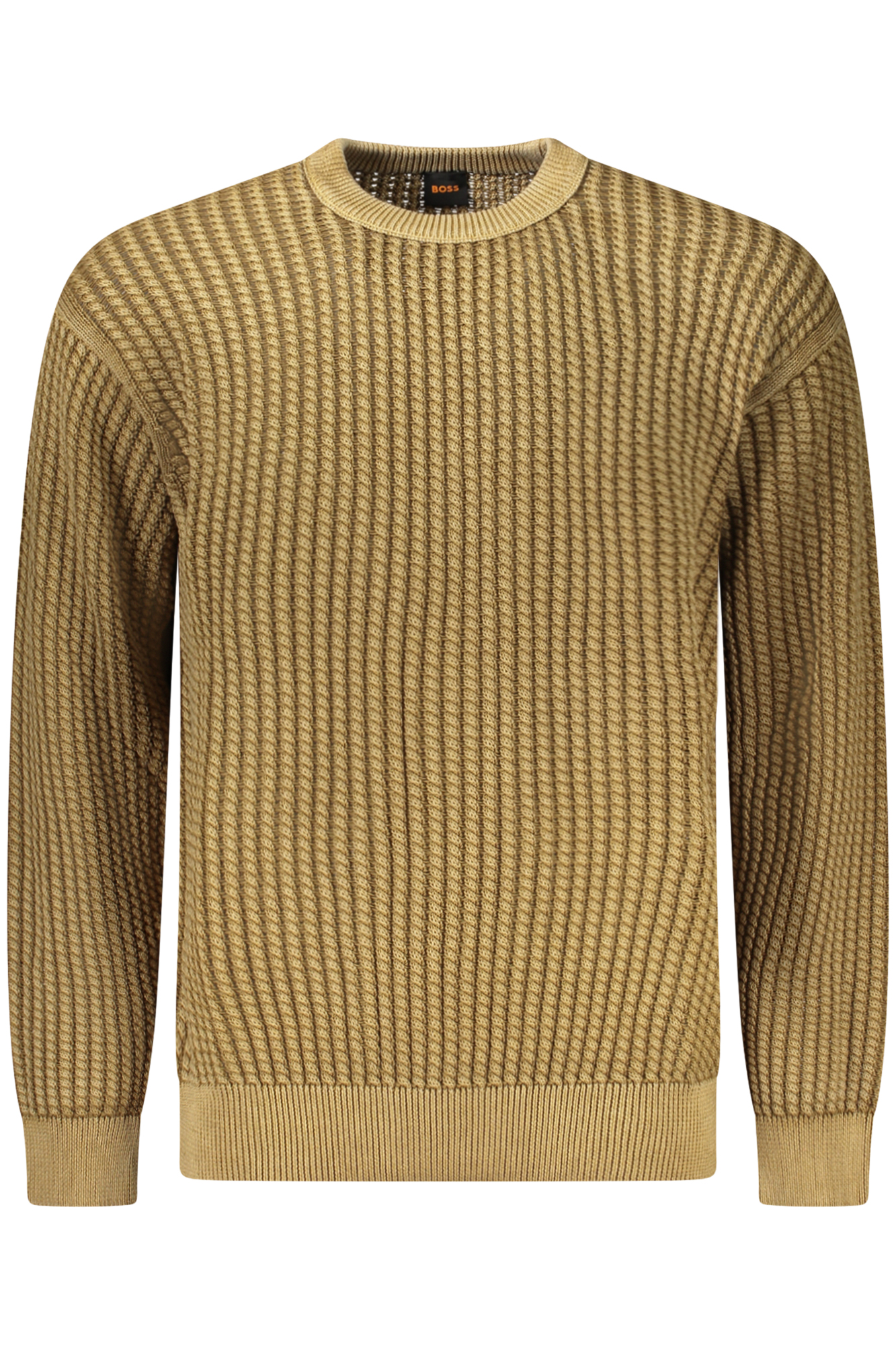 BOSS MEN&#039;S SWEATER BROWN