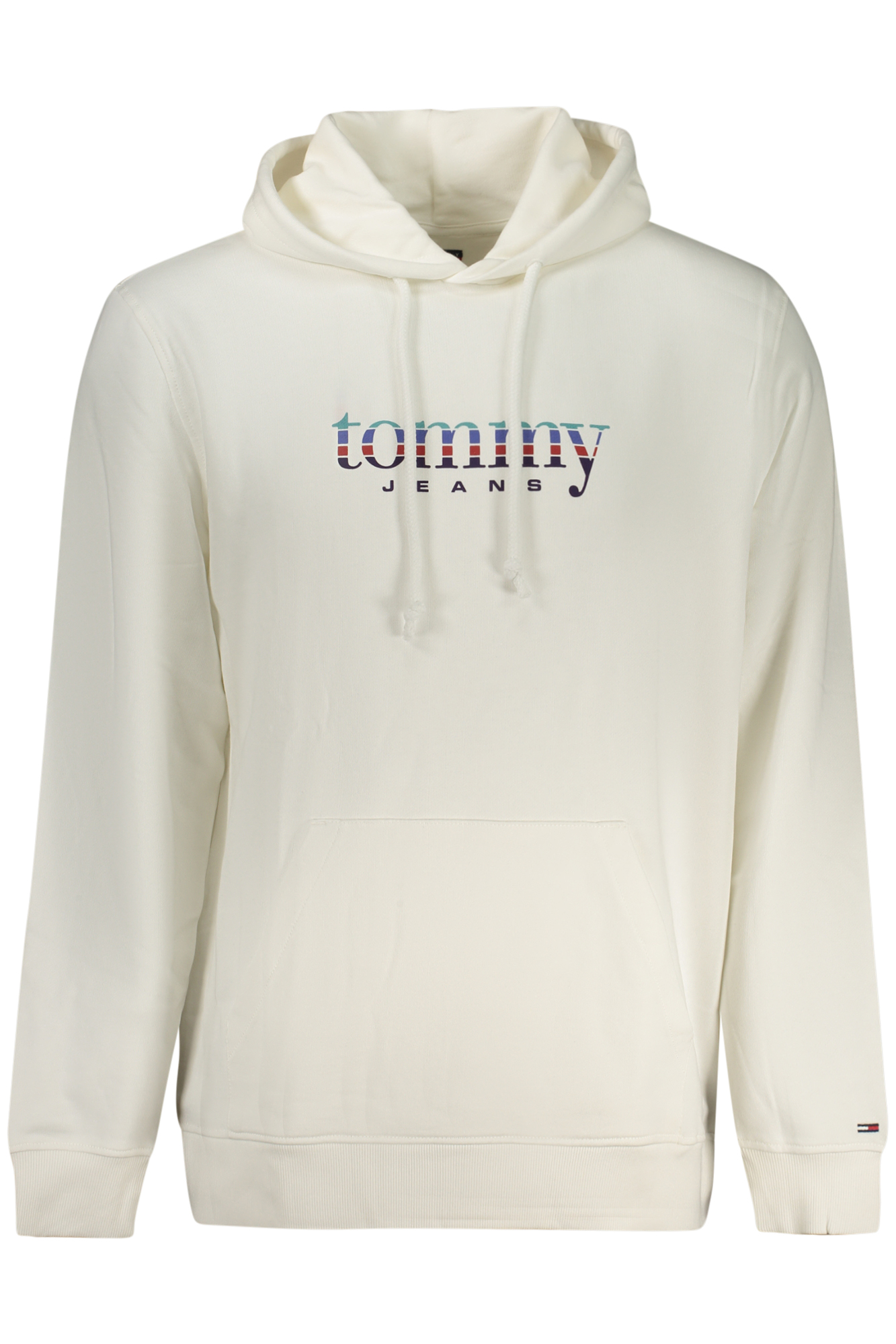 Bílá mikina s kapucí Tommy Jeans