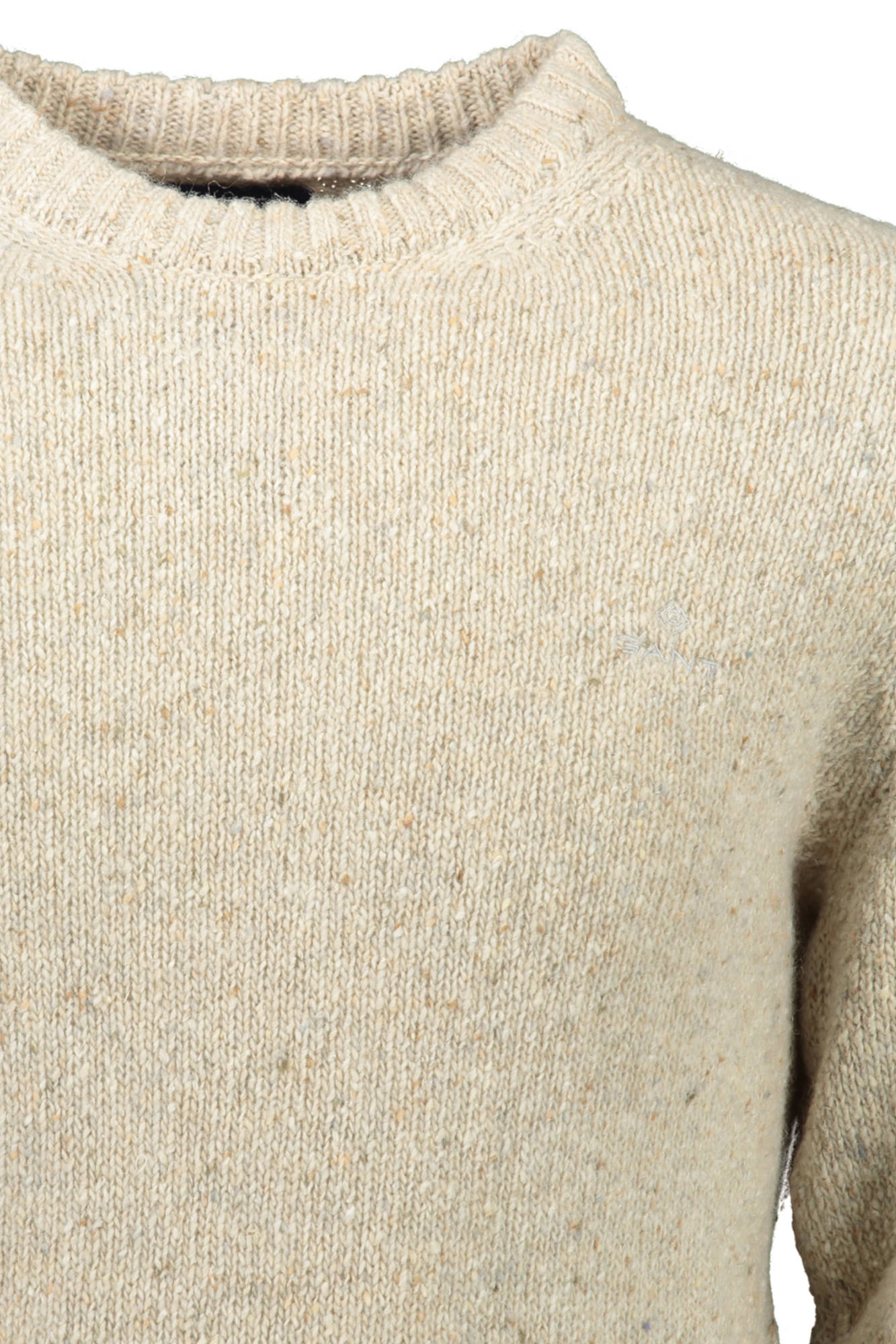 GANT MEN'S BEIGE SWEATER
