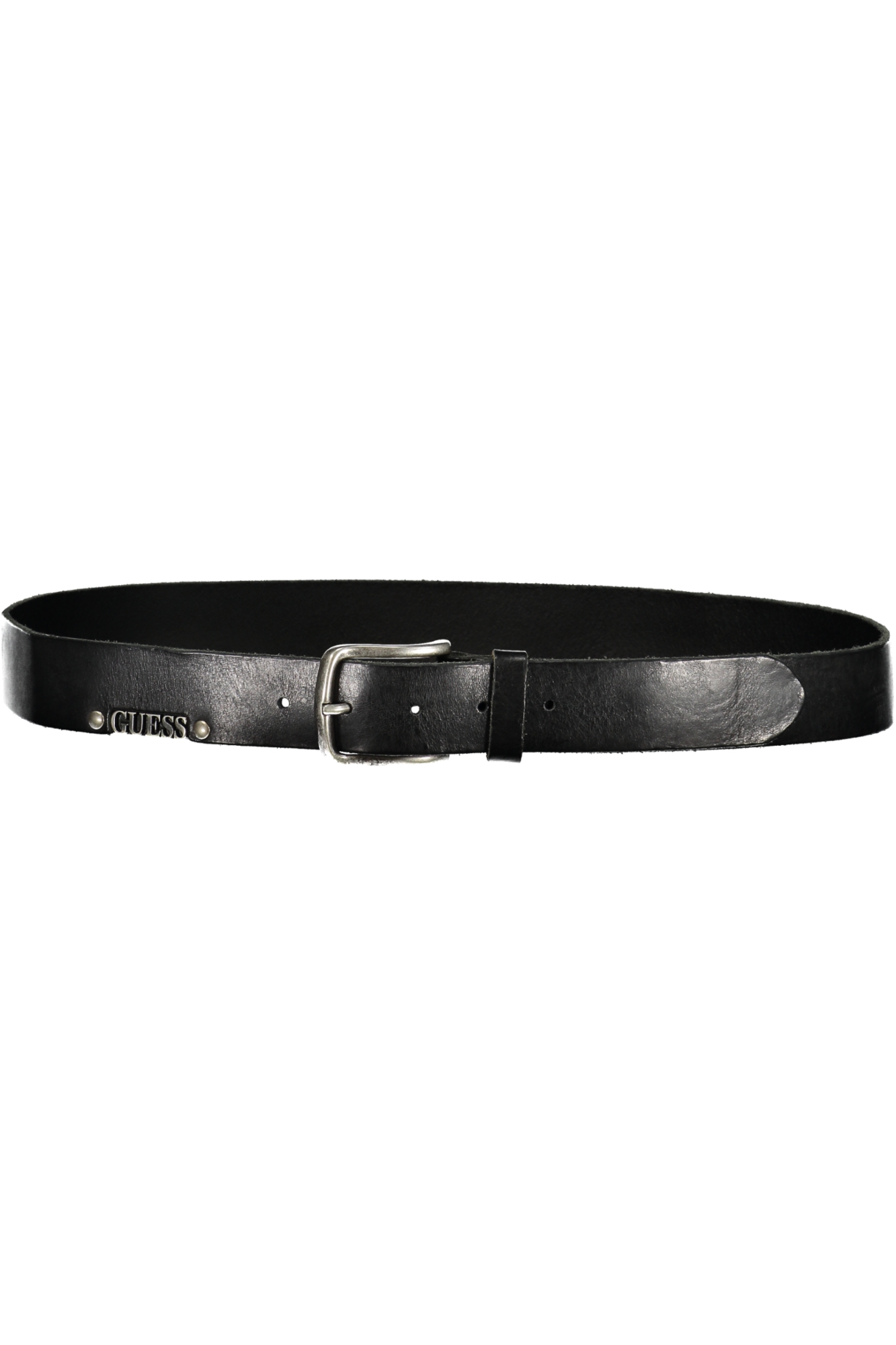 GUESS JEANS BLACK MEN&#039;S LEATHER BELT