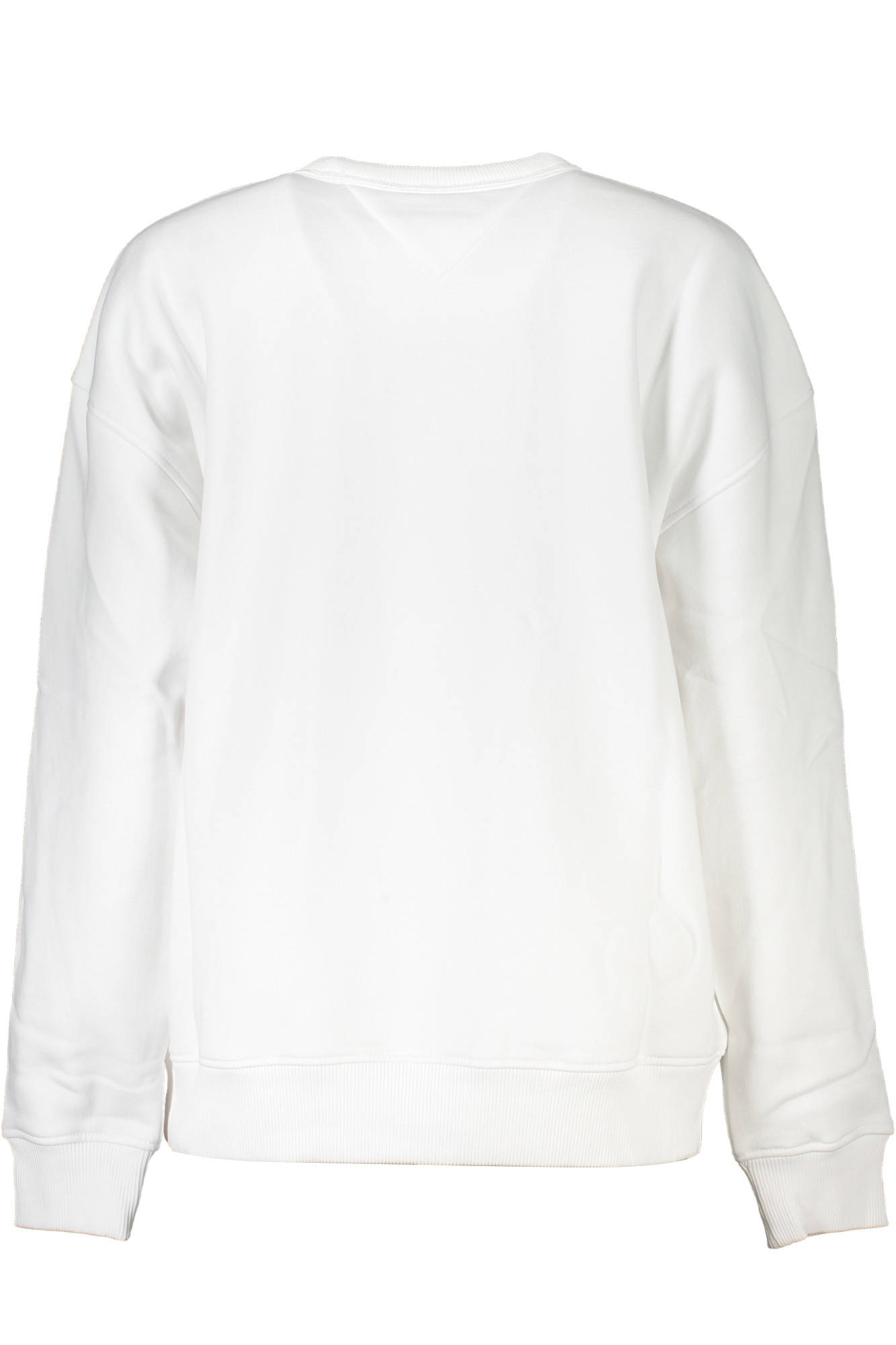 TOMMY HILFIGER WOMEN&#039;S WHITE SWEATSHIRT WITHOUT ZIP
