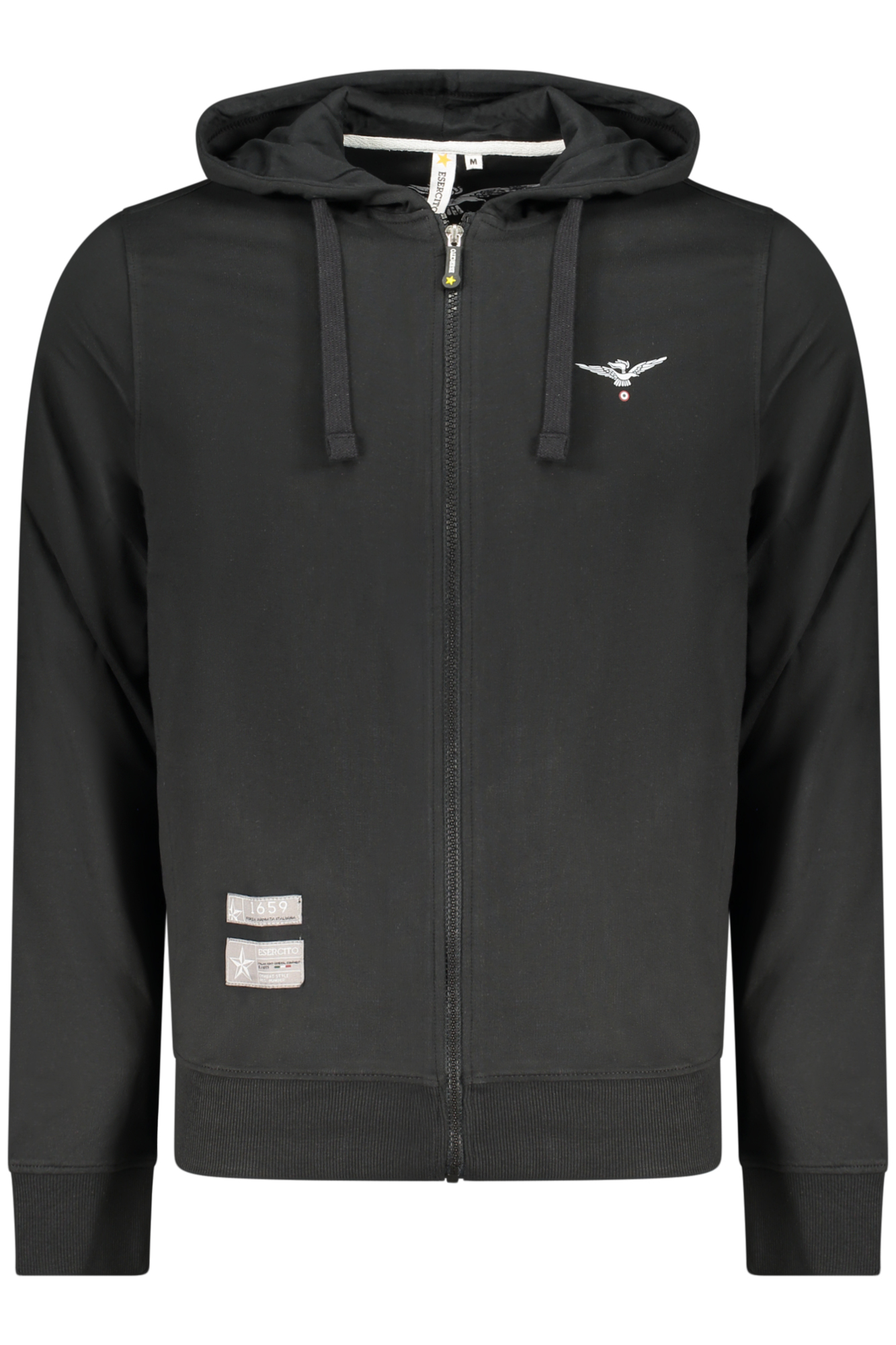 Черен мъжки суичър с цип