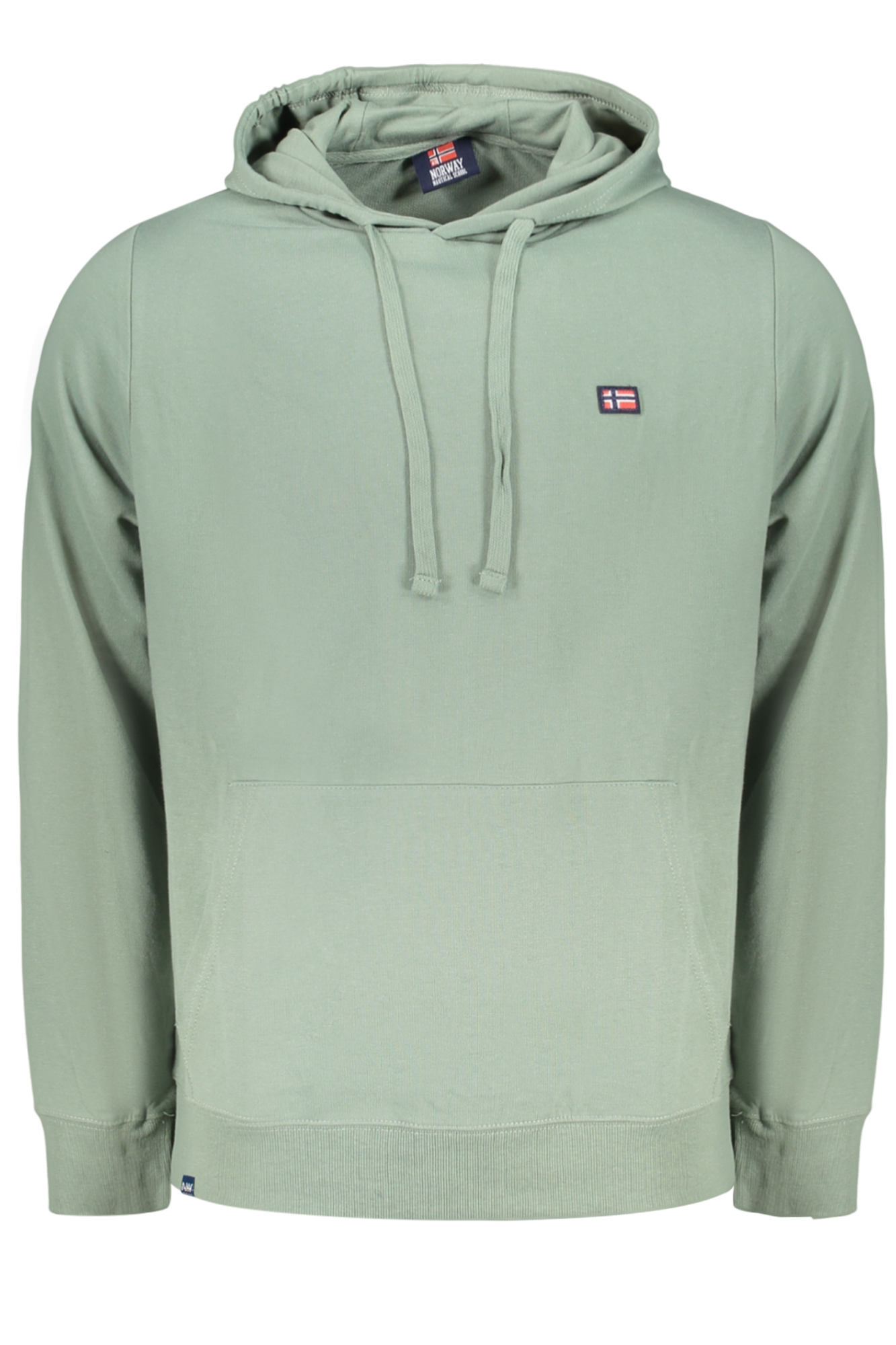 Мъжки суитшърт с цип NORWAY 1963 в зелено