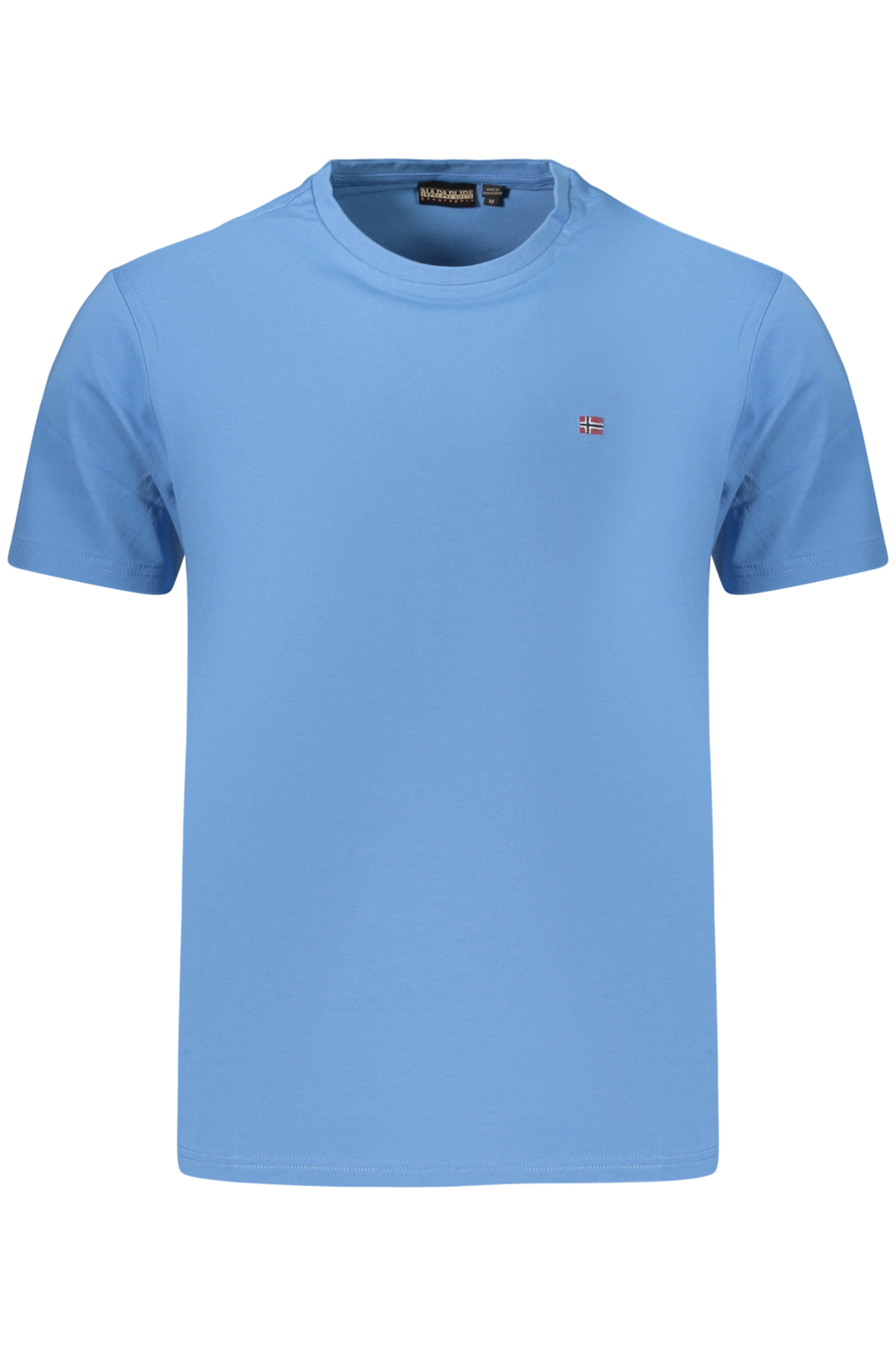 Modré pánské triko s krátkým rukávem Napapijri