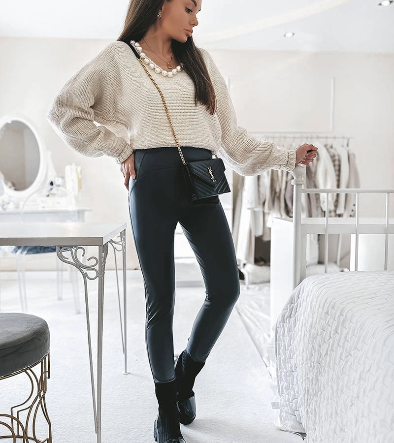 Gemre Jambiere cerate gri Ambrose