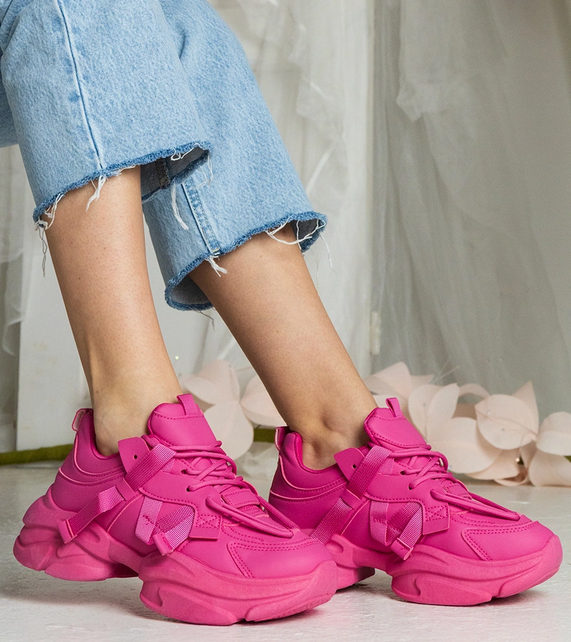 Gemre Adidași roz masivi sportivi de damă Zarina