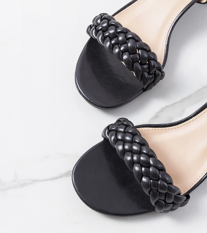 Gemre Sandale stiletto Margo negre