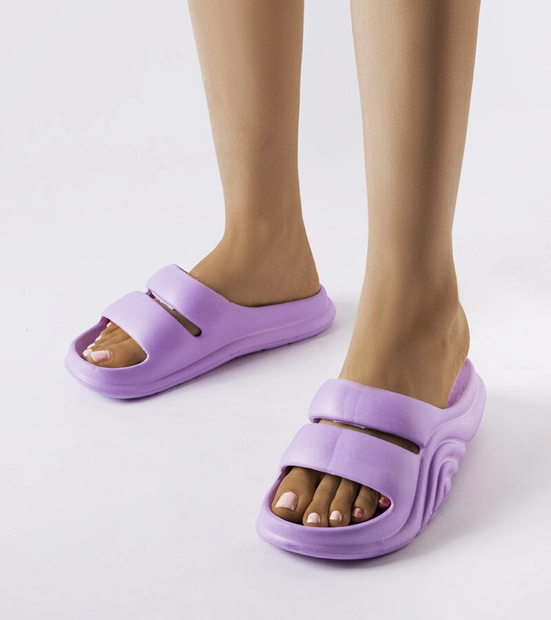 Gemre Purple rubber flip-flops Geneve