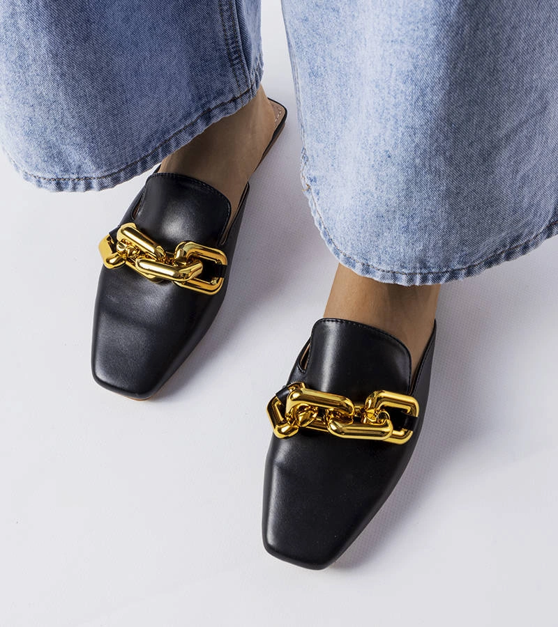 marka niezdefiniowana Flip-flops negri cu lanț Hickory