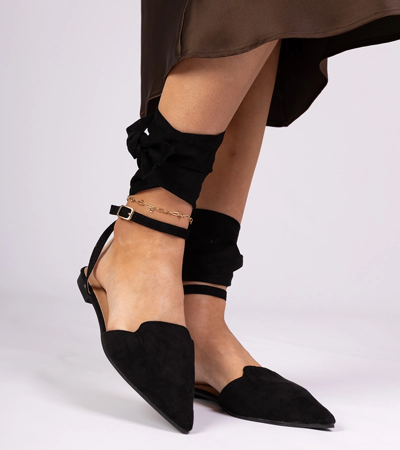 Gemre Balerini negri cu talpă joasă Mella