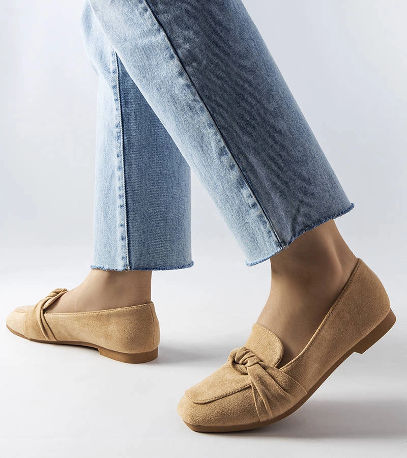 Gemre Beige Samika Loafers