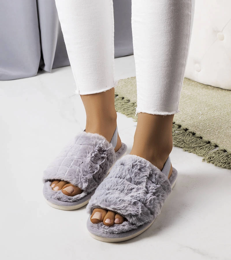 Gemre Papuci gri Lolita