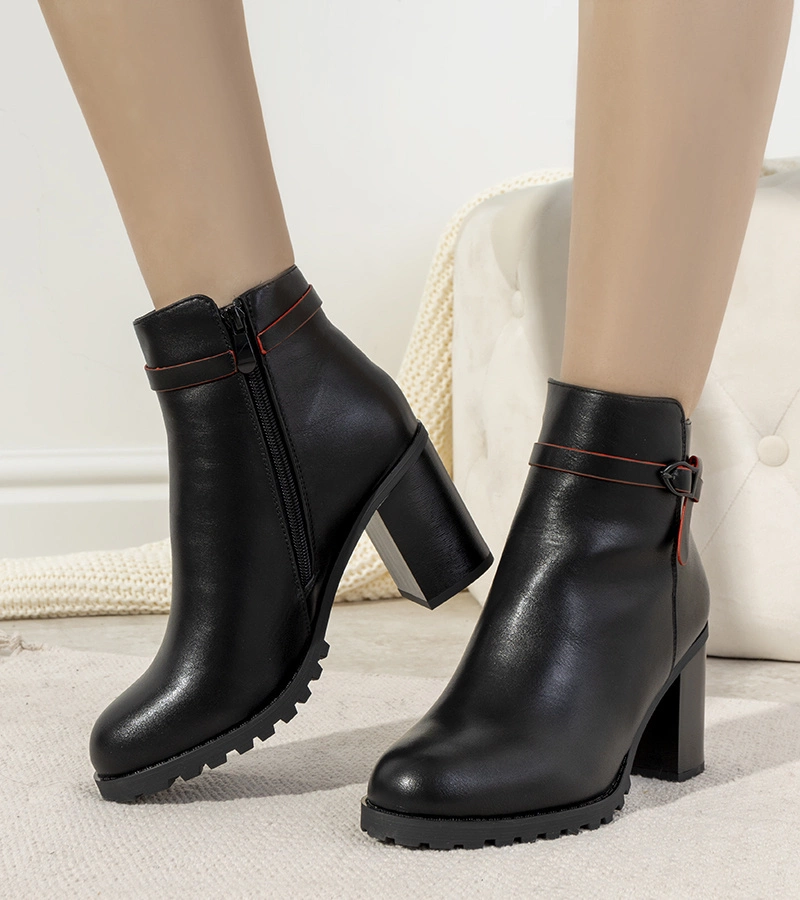 Gemre Cizme izolate negre cu toc stiletto Murray