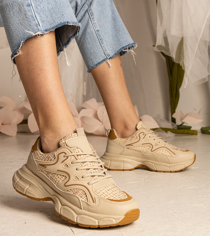 Gemre Adidași sport bej pentru femei Maurita