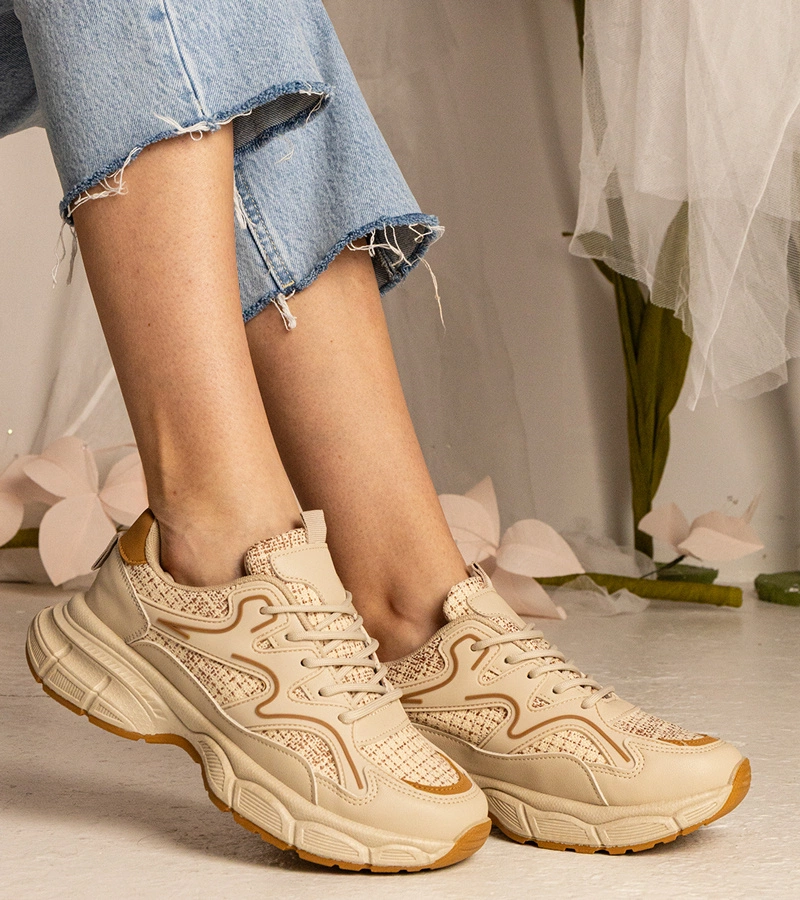 Gemre Adidași sport bej pentru femei Maurita