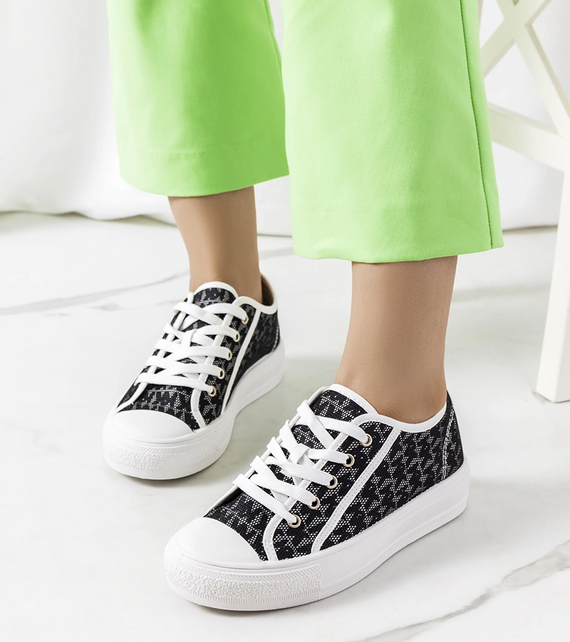 Gemre Pantofi de sport negri Chelms
