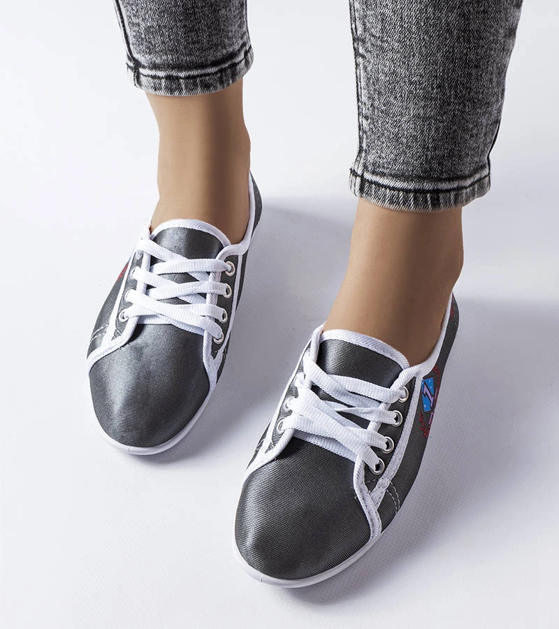 Gemre Pantofi de sport pentru femei Woodstock gri