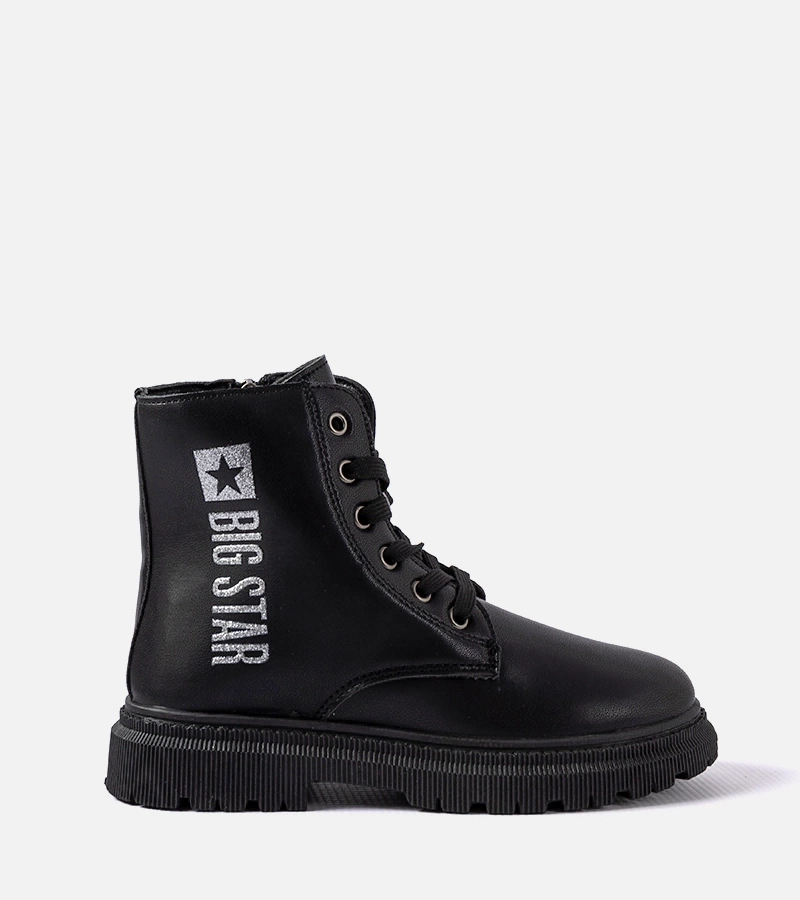 Botine negre căptușite Big Star